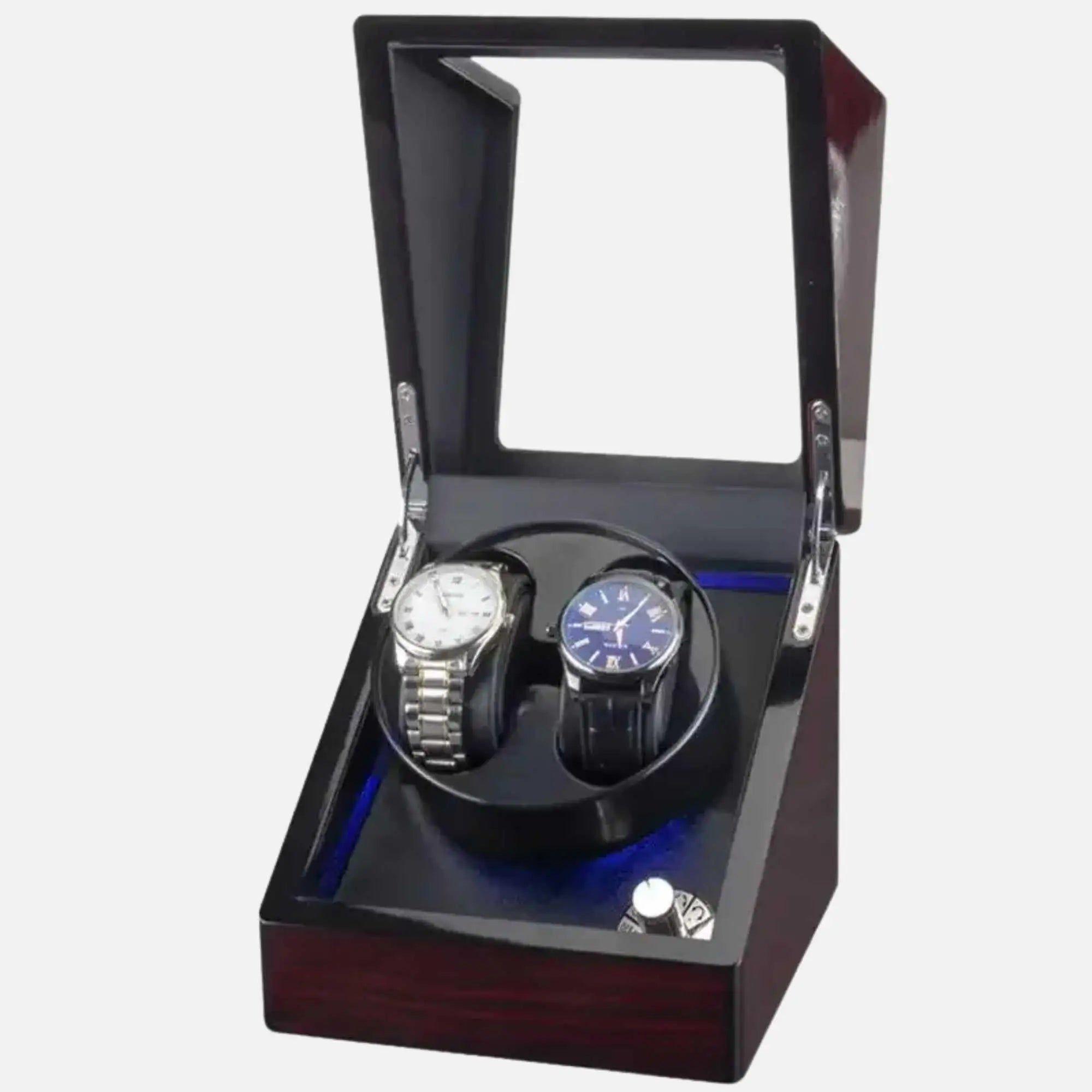 Remontoir Montre Automatique - élégance Duo - Brun Foncé | Rotation Horlogère