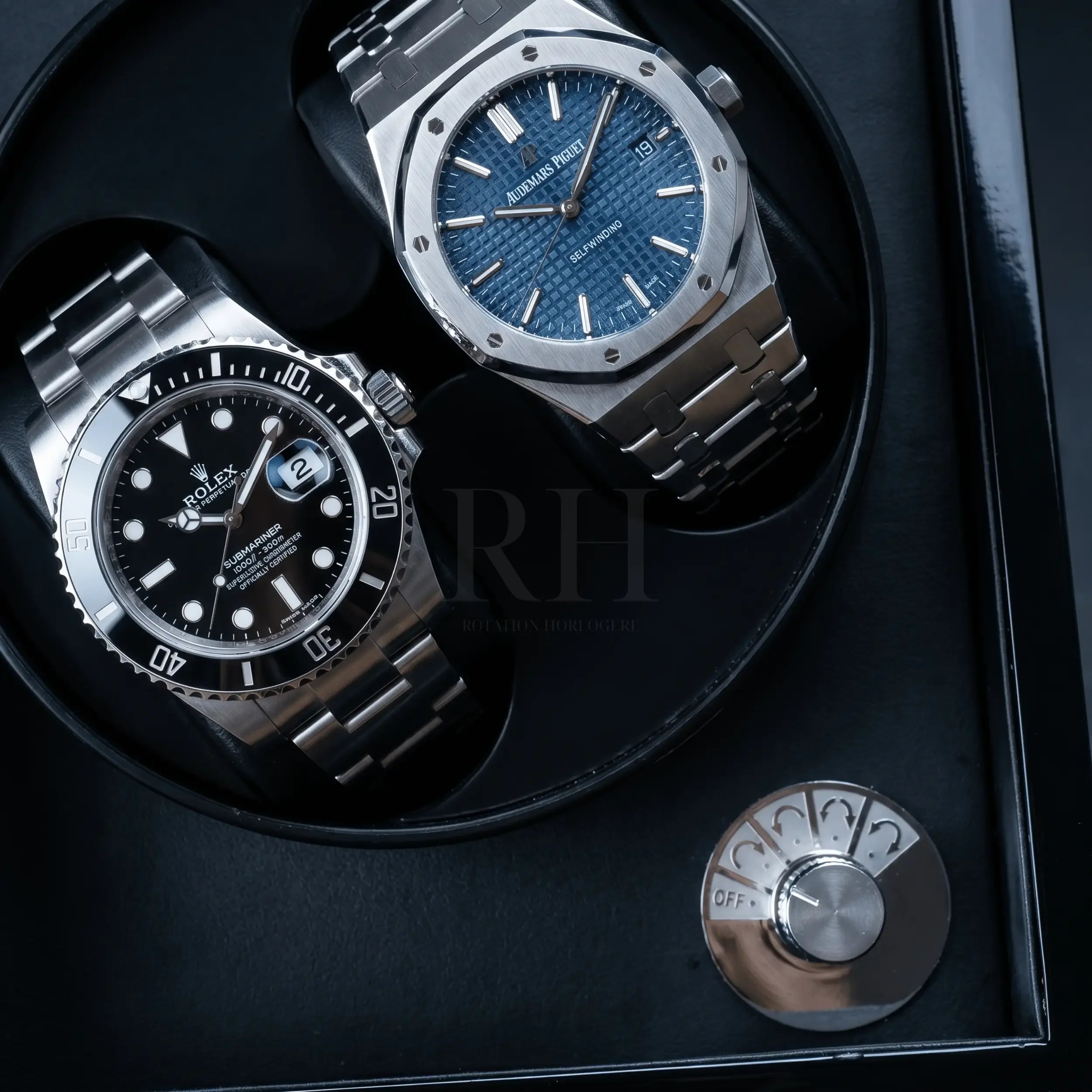 Remontoir Montre Automatique - élégance Duo - Rotation Horlogère