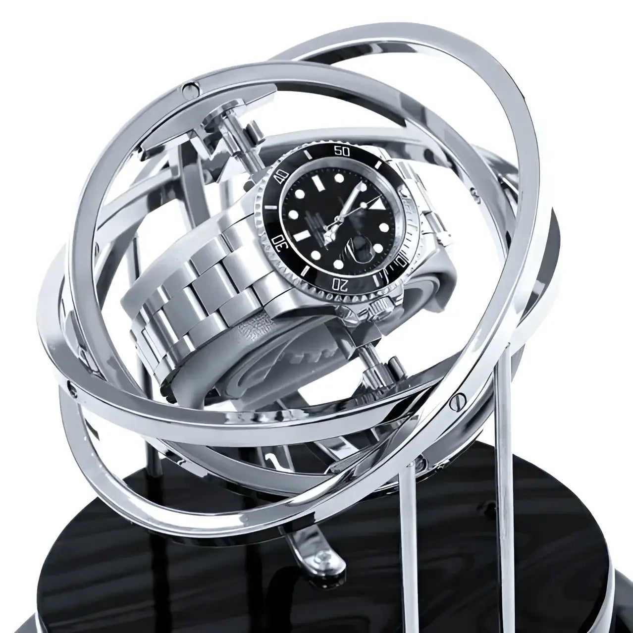 Remontoir Montre Gyroscopique Galaxie - Rotation Horlogère