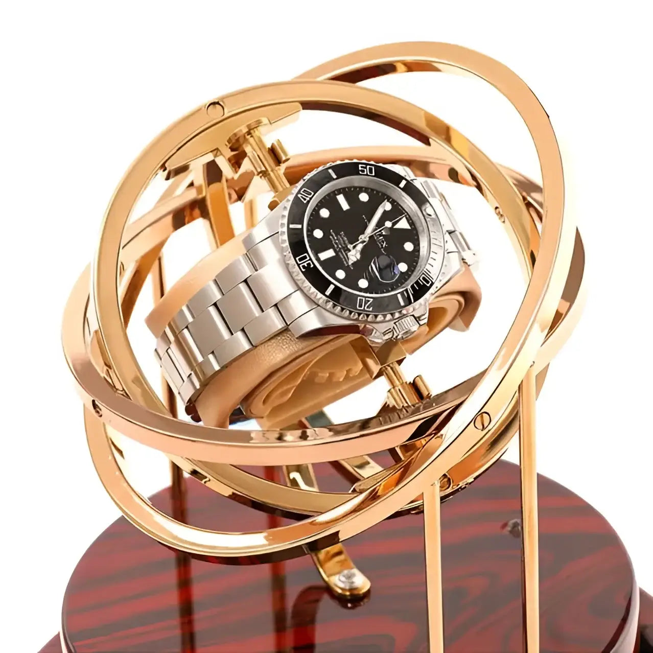 Remontoir Montre Gyroscopique Nébuleuse - Rotation Horlogère