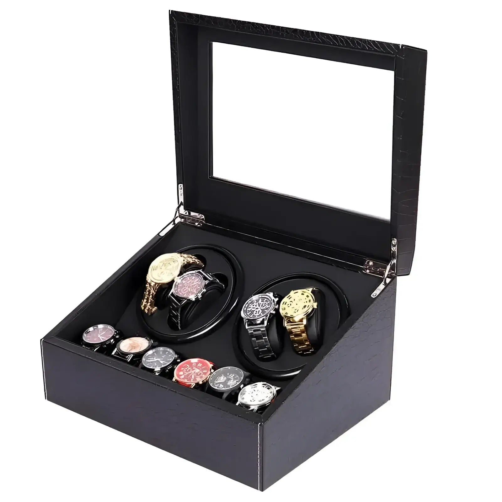 Remontoir Montre - le Coffret Noir - Rotation Horlogère