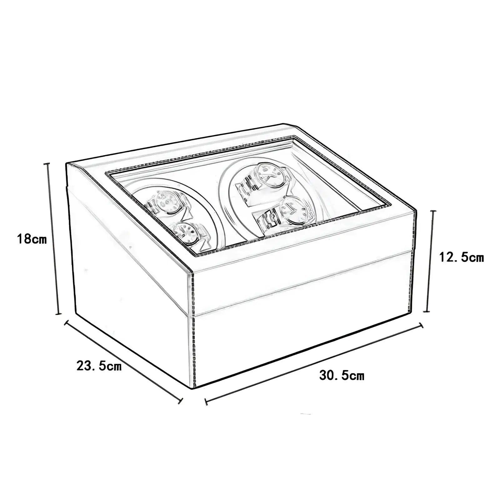 Remontoir Montre - le Majestueux - Rotation Horlogère