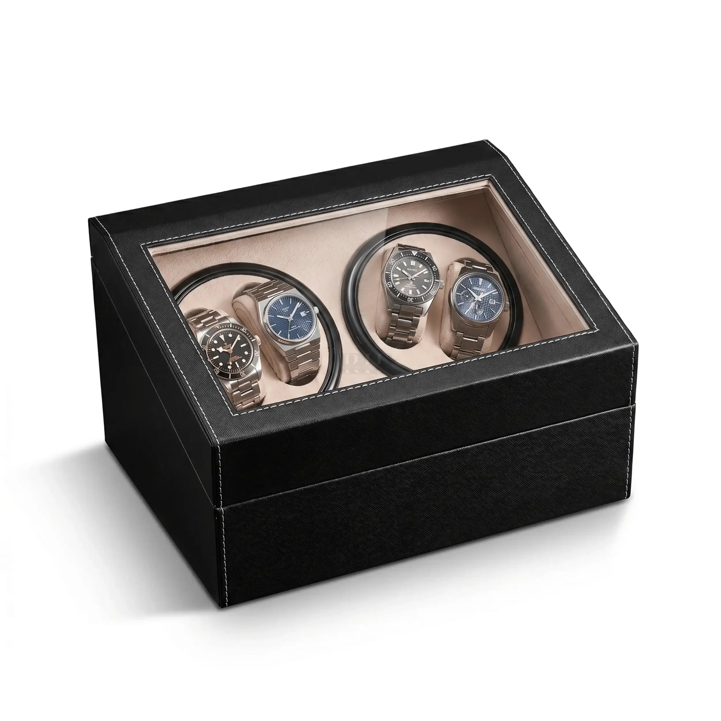 remontoir portofino pour 4 montres et 6 rangements | 3 rotation horlogere