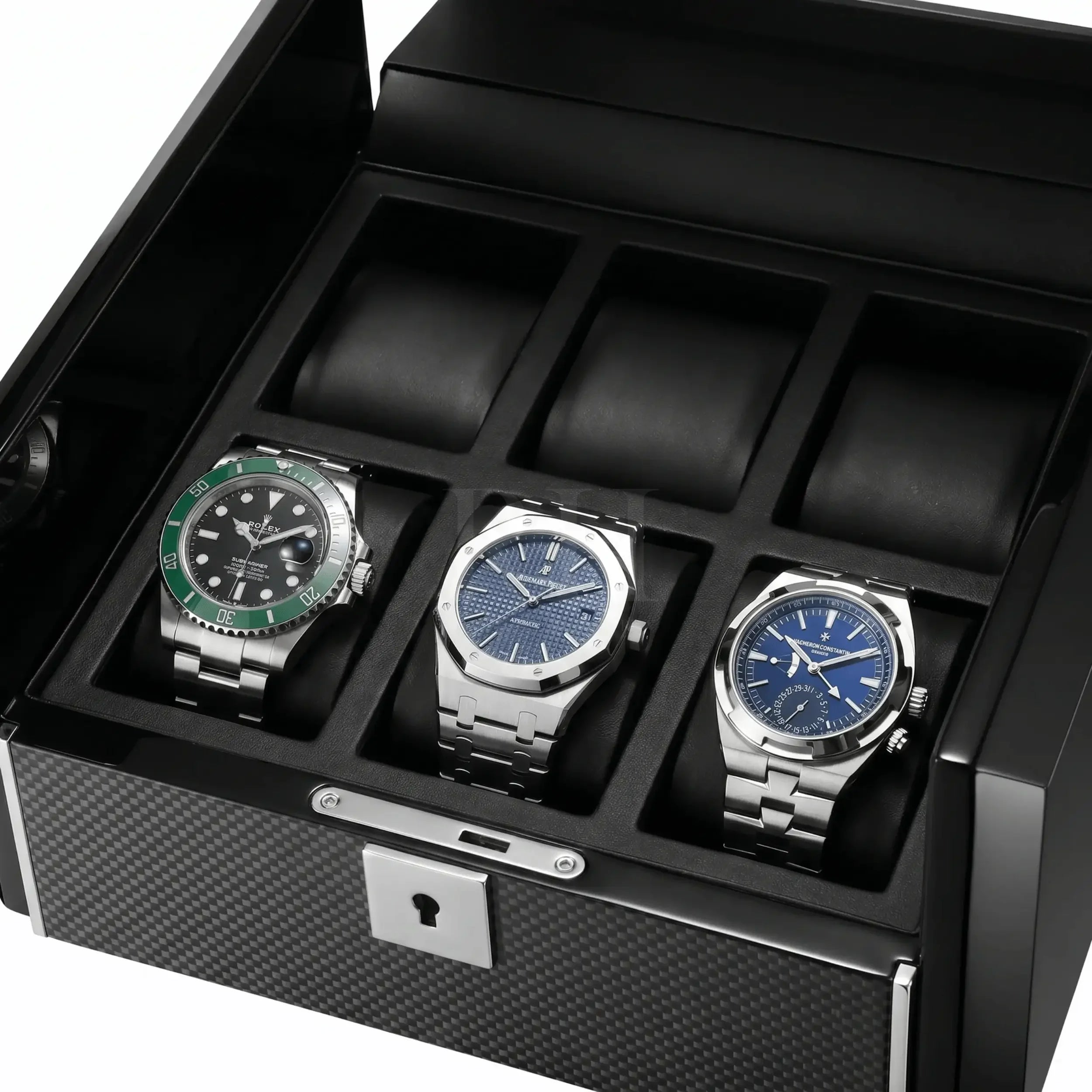 Scuderia™ - Boite à Montre Luxe pour 6 Montres - Rotation Horlogère