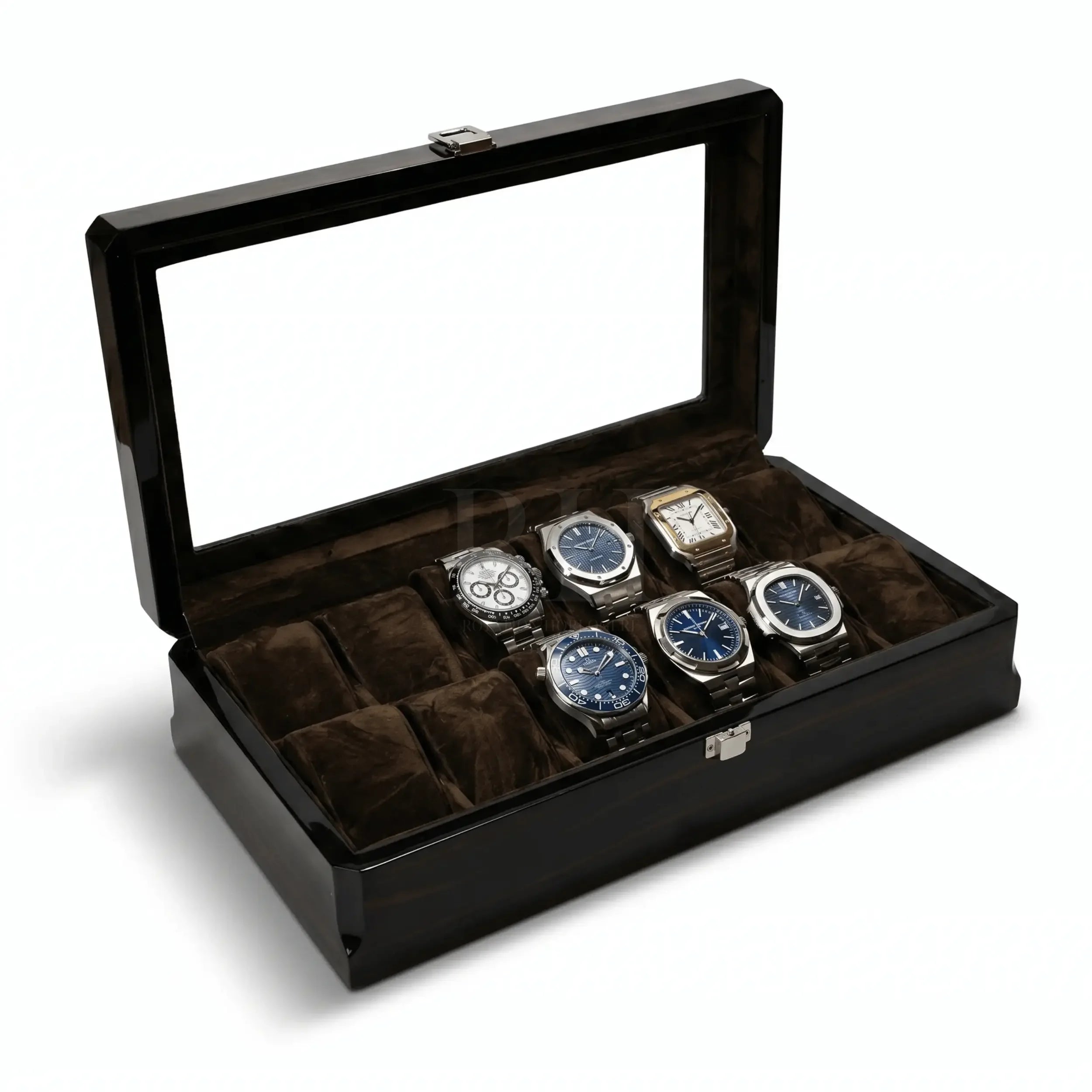 Velar 12 – Boite a montre de luxe pour 12 Montres | Rotation Horlogere | 2
