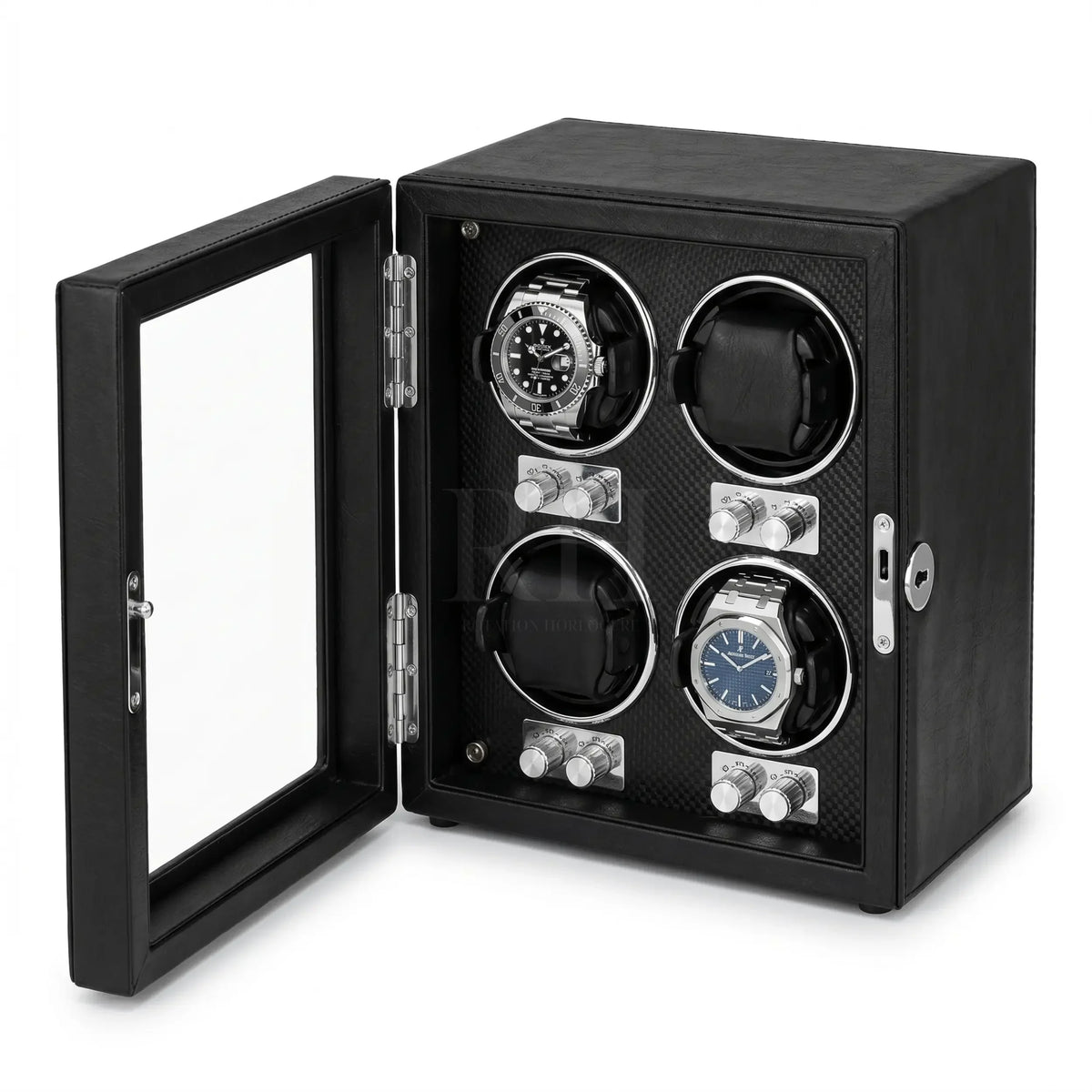 Remontoirs pour 4 montres automatiques