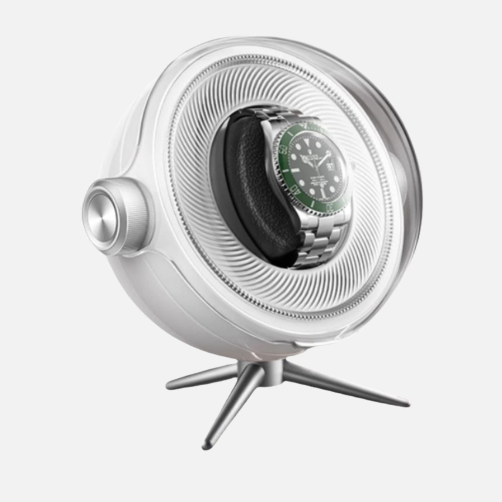 Remontoir Sphère Cosmos Solo - Écrin Rotatif Design