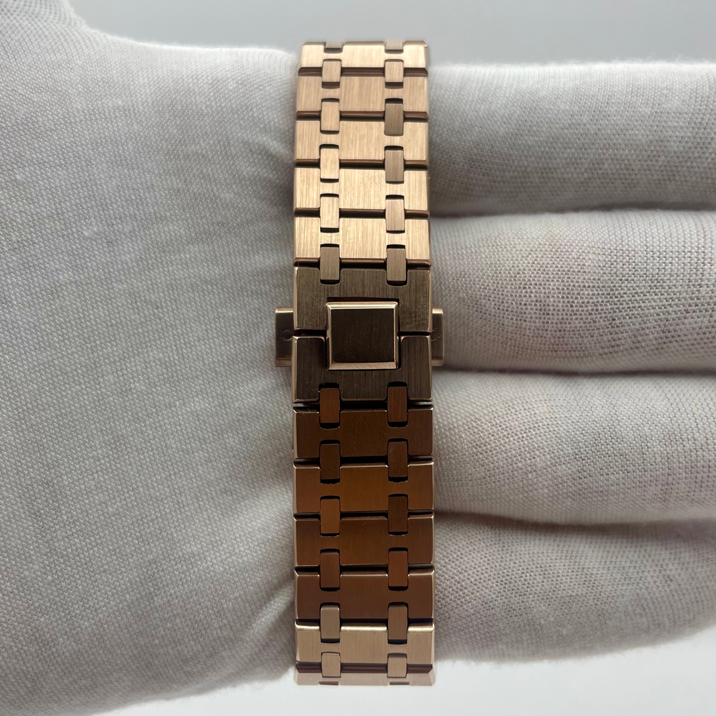 Seiko Mod Royal Oak Rose Gold Skelet 