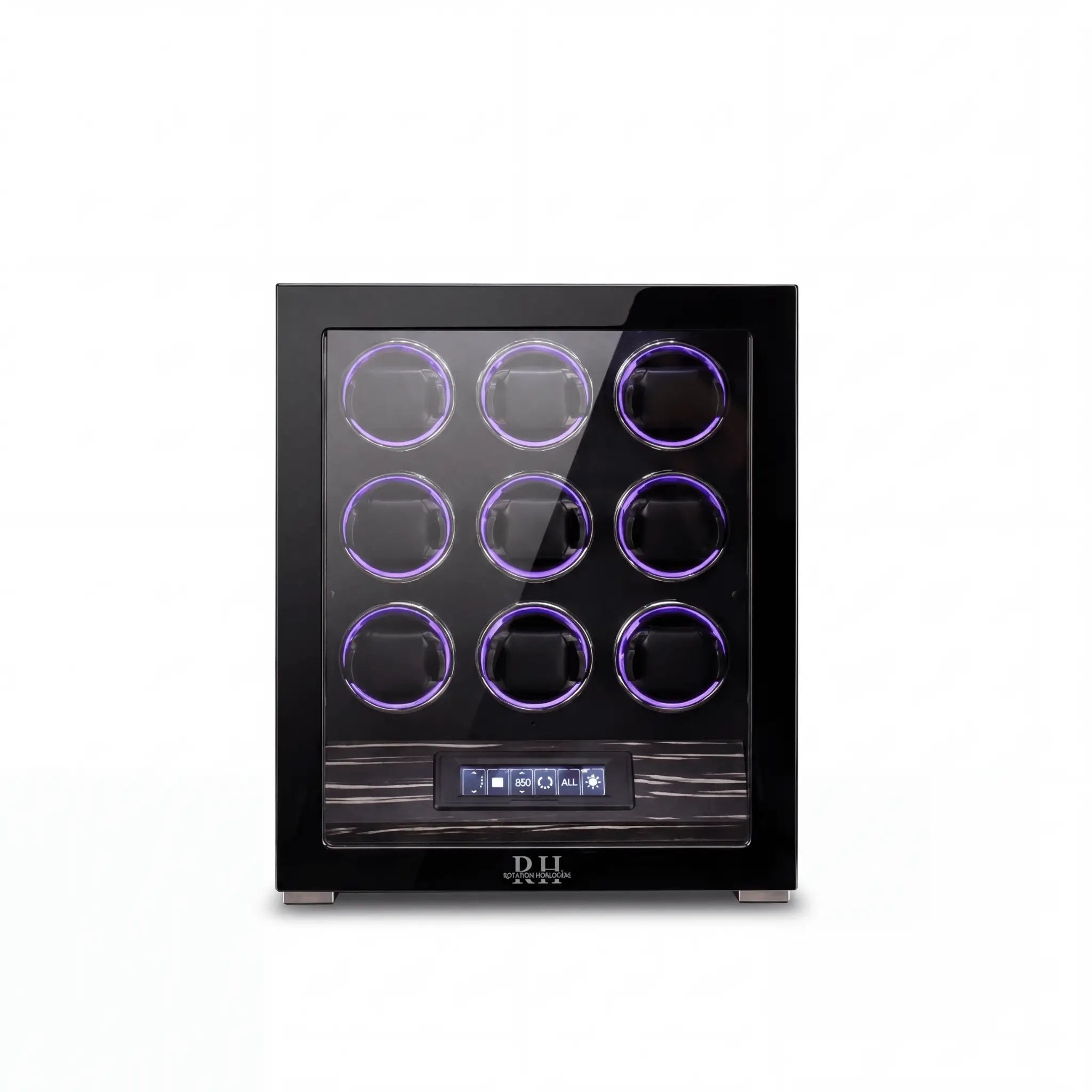  Ambassadeur – édition Signature en Bois D’ébène - 9 Emplacements | Rotation Horlogère