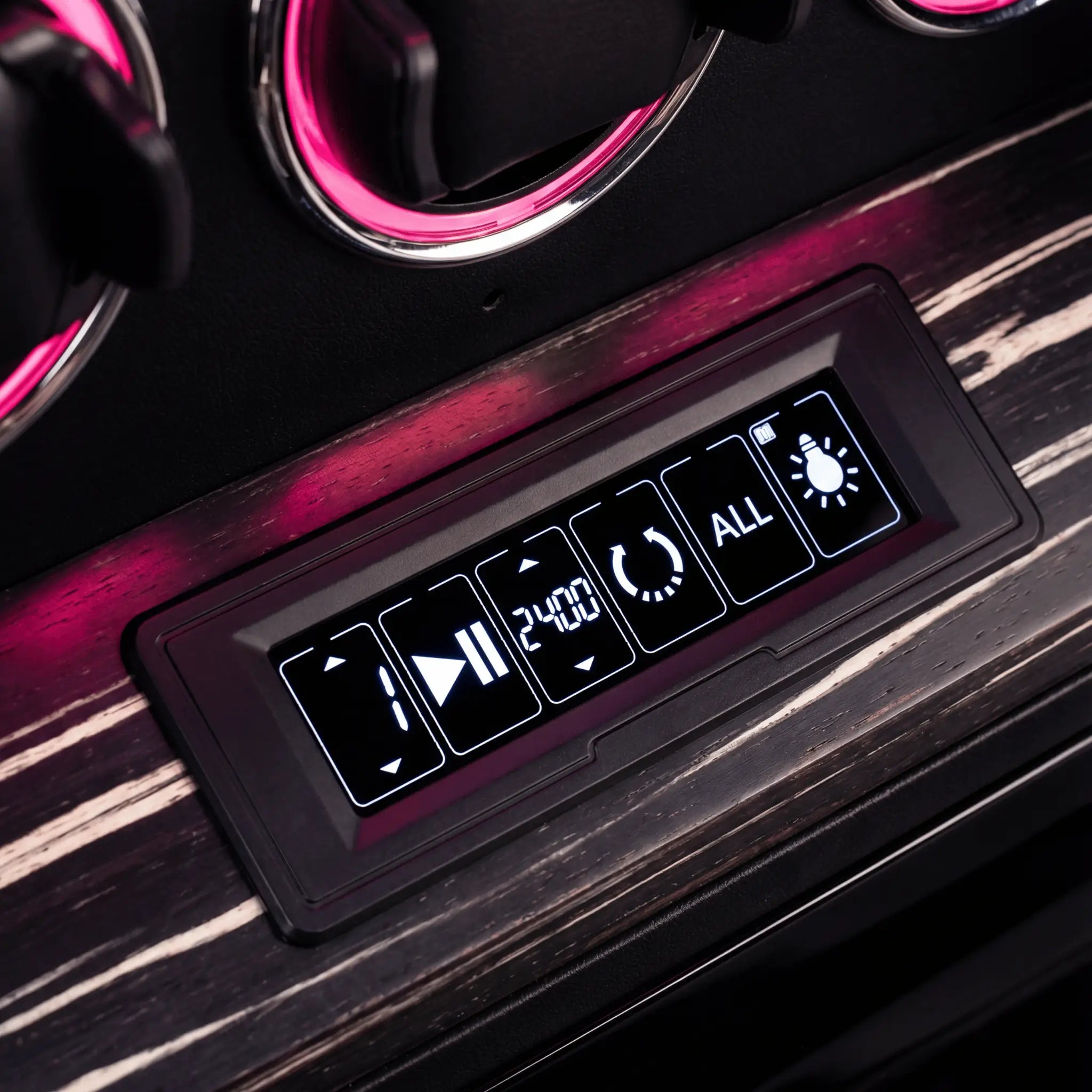  Ambassadeur – édition Signature en Bois D’ébène remontoirs de montres automatique ecran tactile de controle TPD | Rotation Horlogère