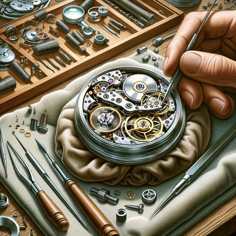 Watch winding mechanism sale