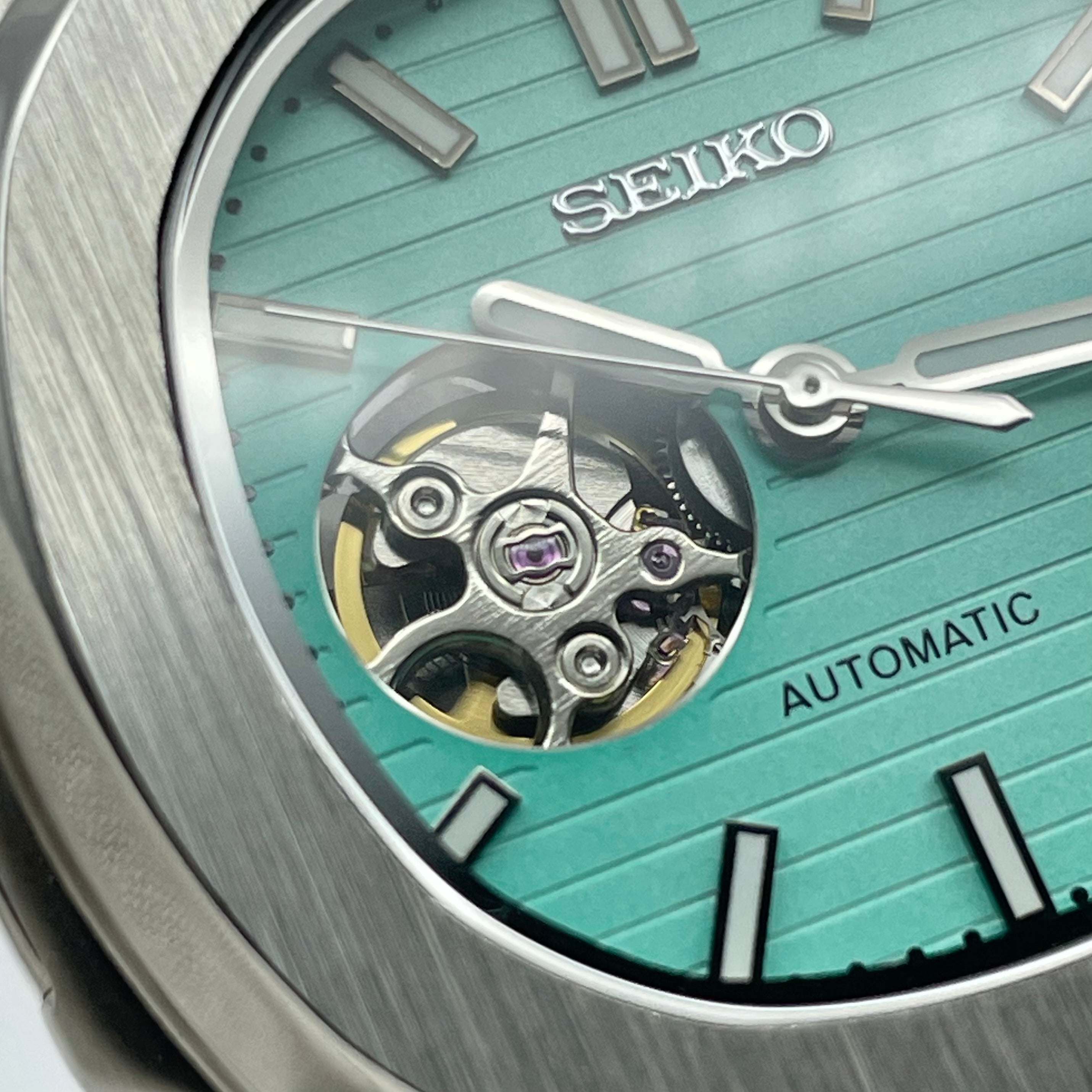 Seiko Mod Nautilus Tiffany “Cuore aperto” 