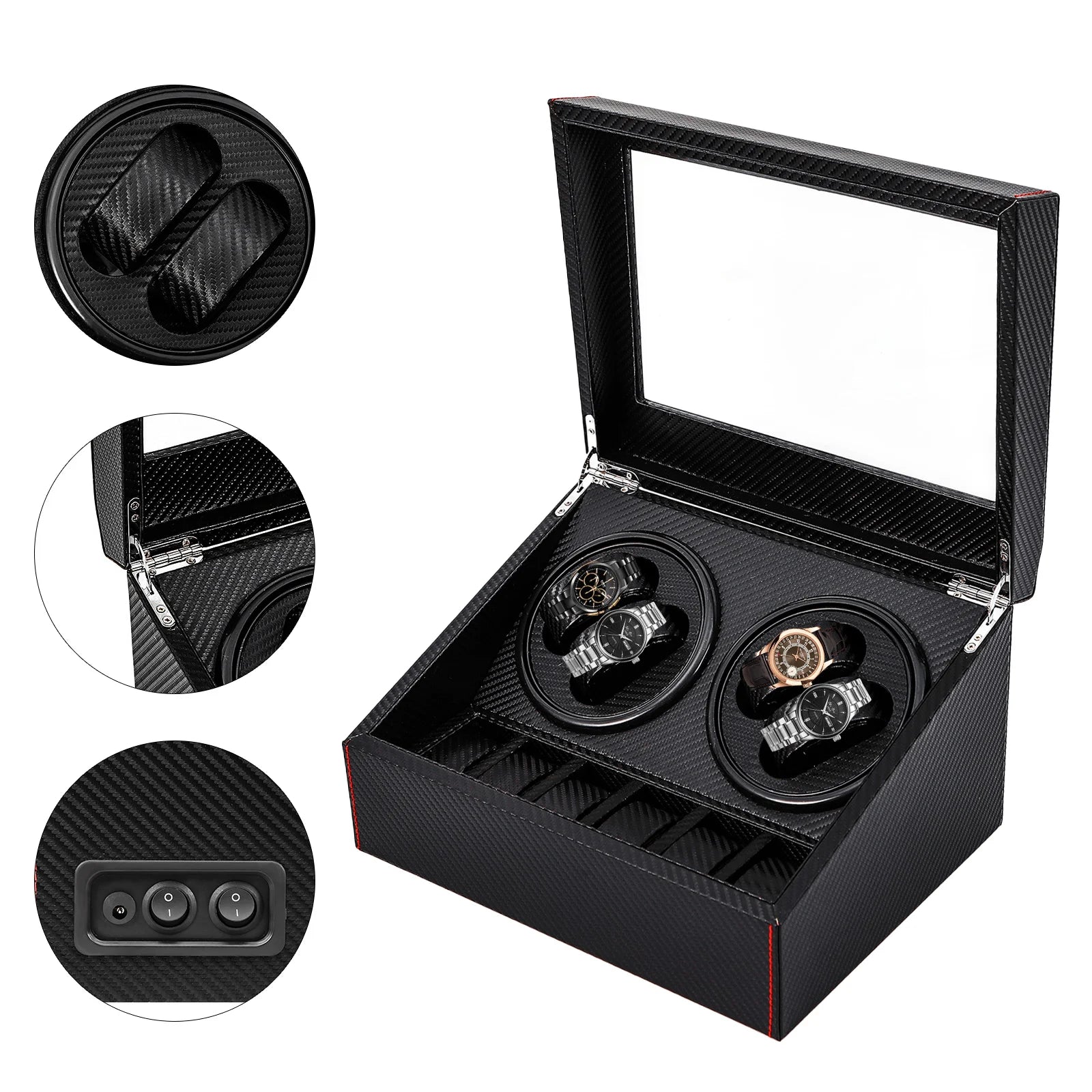 Carbon Watch Winder - Elite