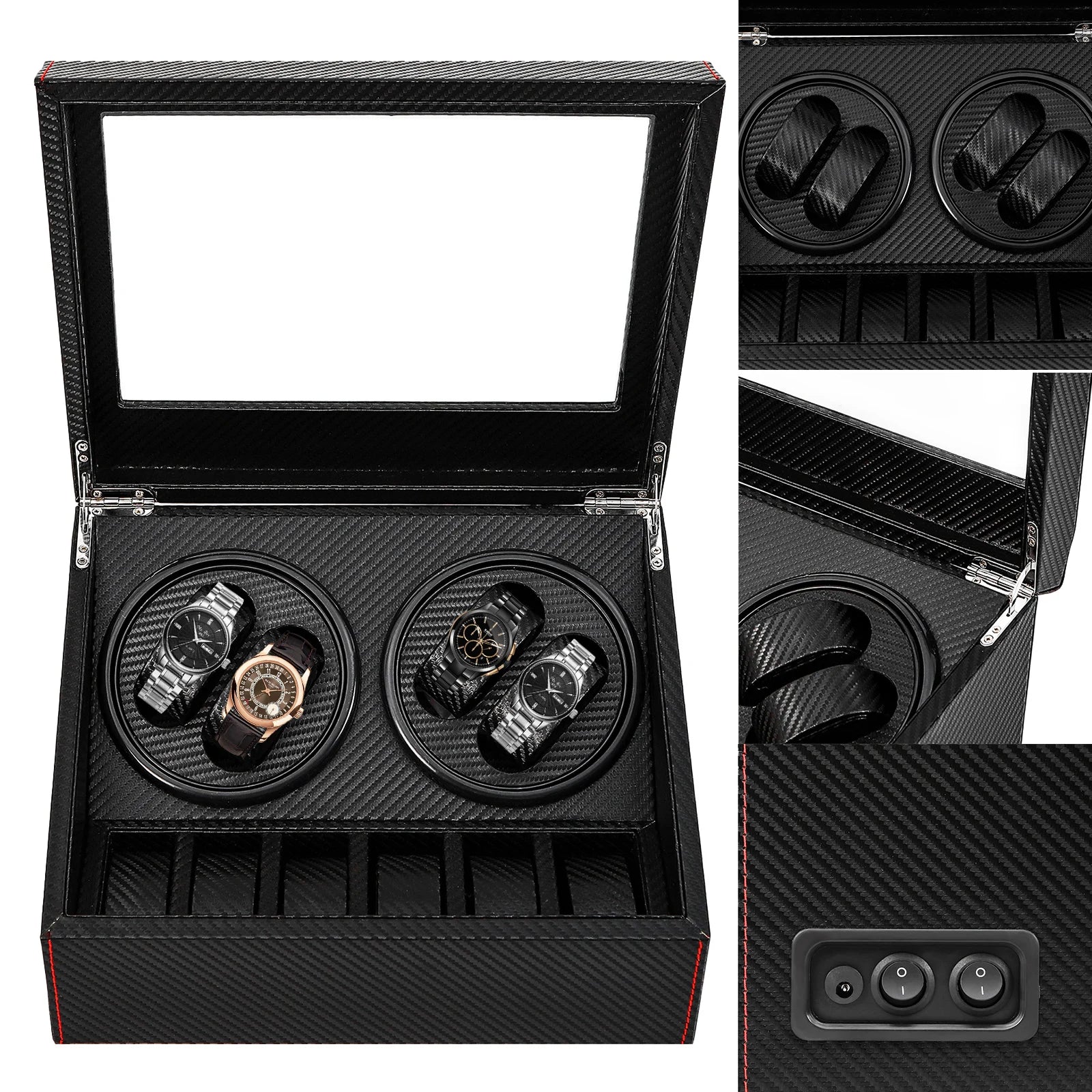 Carbon Watch Winder - Elite