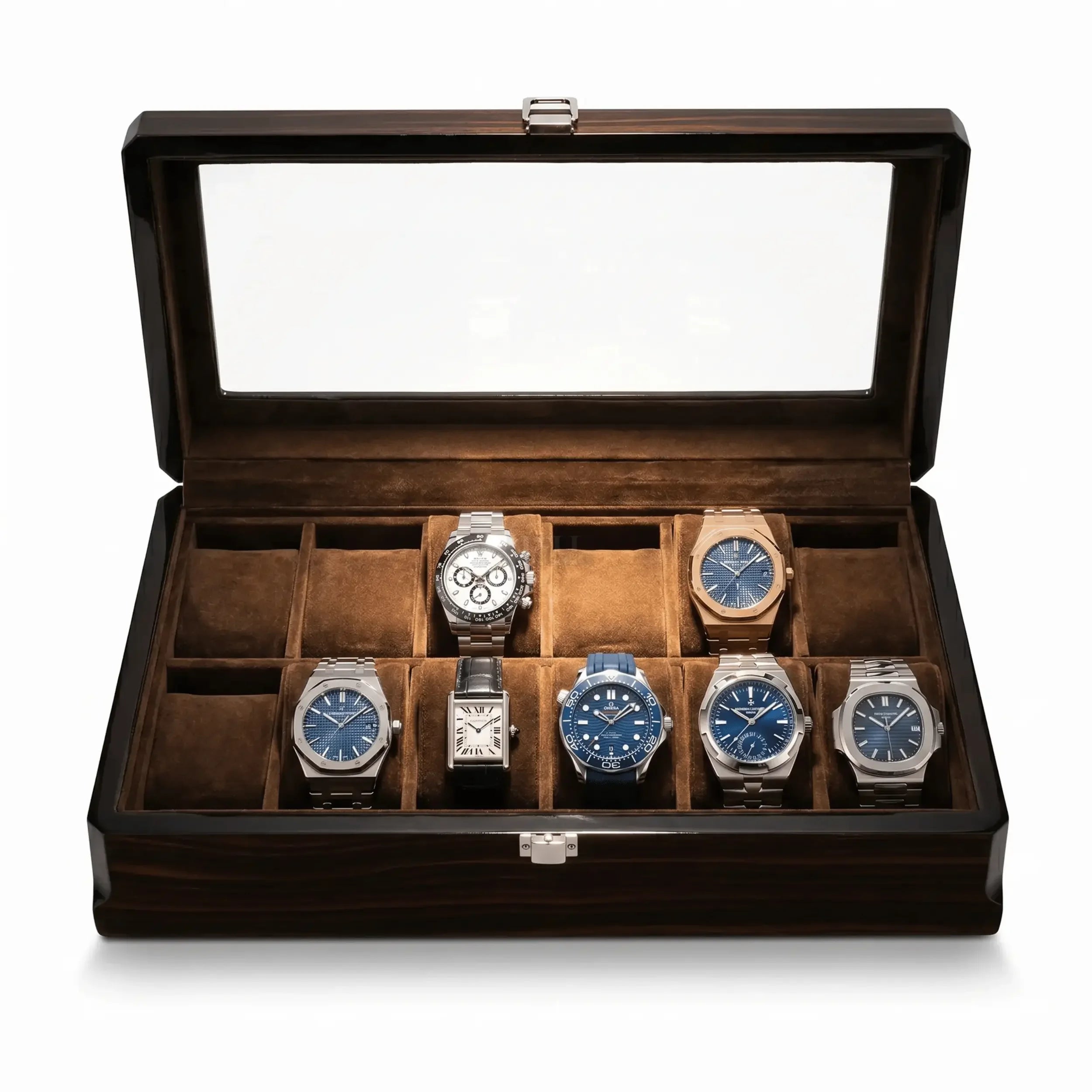 Velar 12 – Boite a montre de luxe pour 12 Montres | Rotation Horlogere | 6