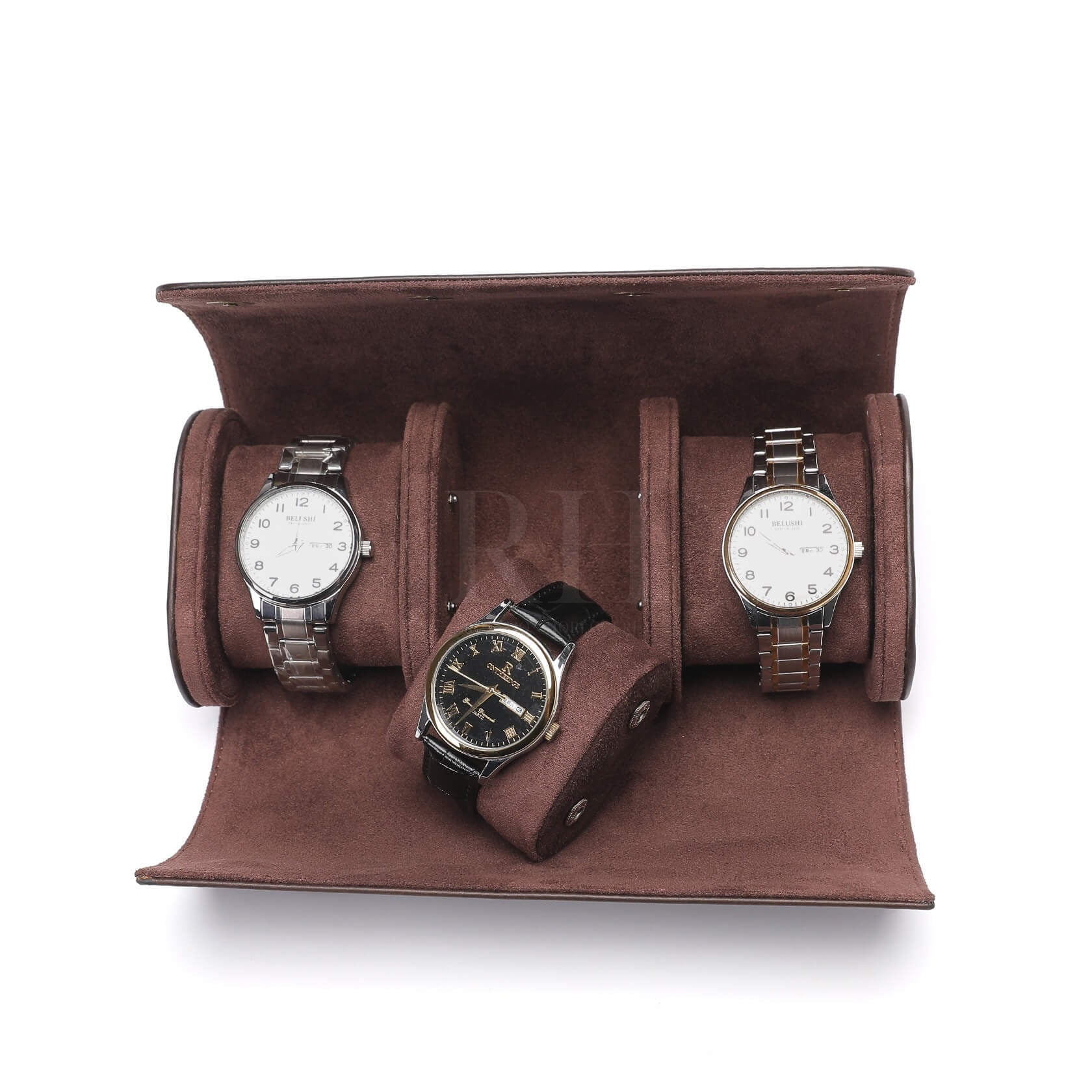 Atelier Trio – écrin Personnalisable pour 3 Montres - Rotation Horlogère