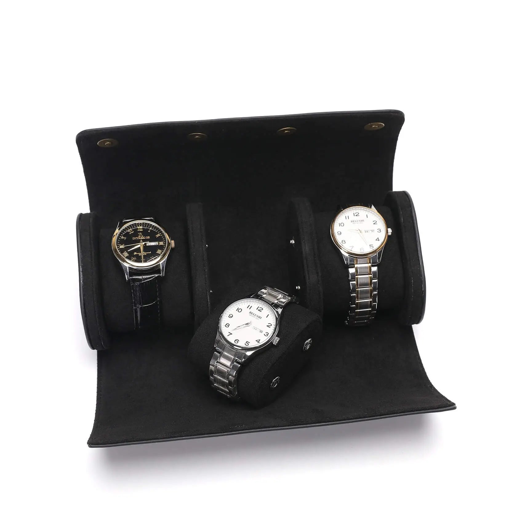 Atelier Trio – écrin Personnalisable pour 3 Montres - Rotation Horlogère