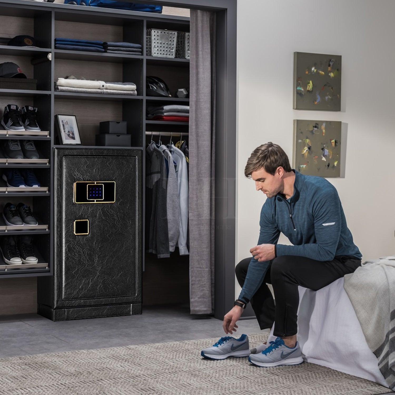 Atlas™ – Coffre-fort Remontoir pour 12 Montres - Rotation Horlogère