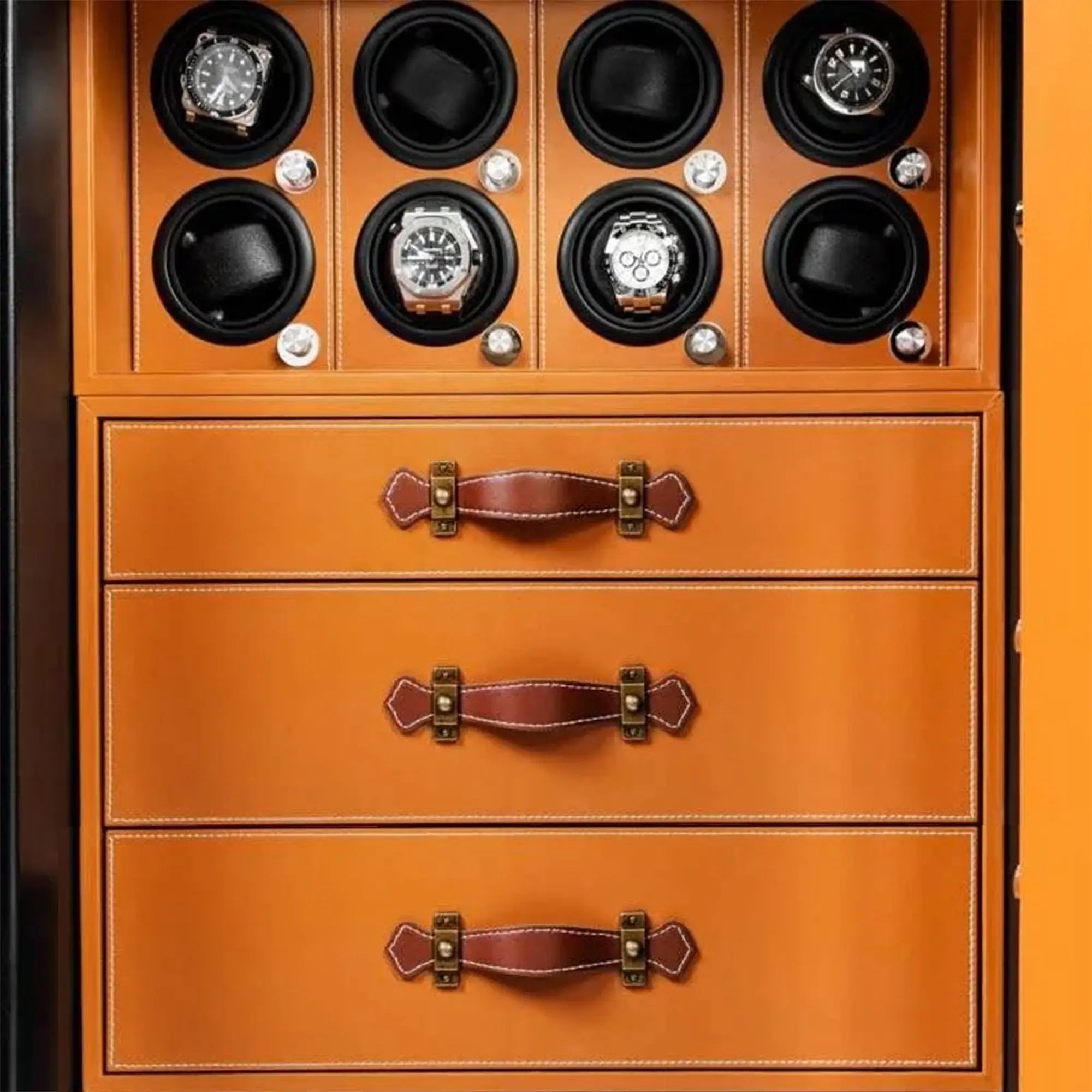 Bellagio™ – Coffre-fort avec Remontoirs pour 12 Montres - Enigwatch®