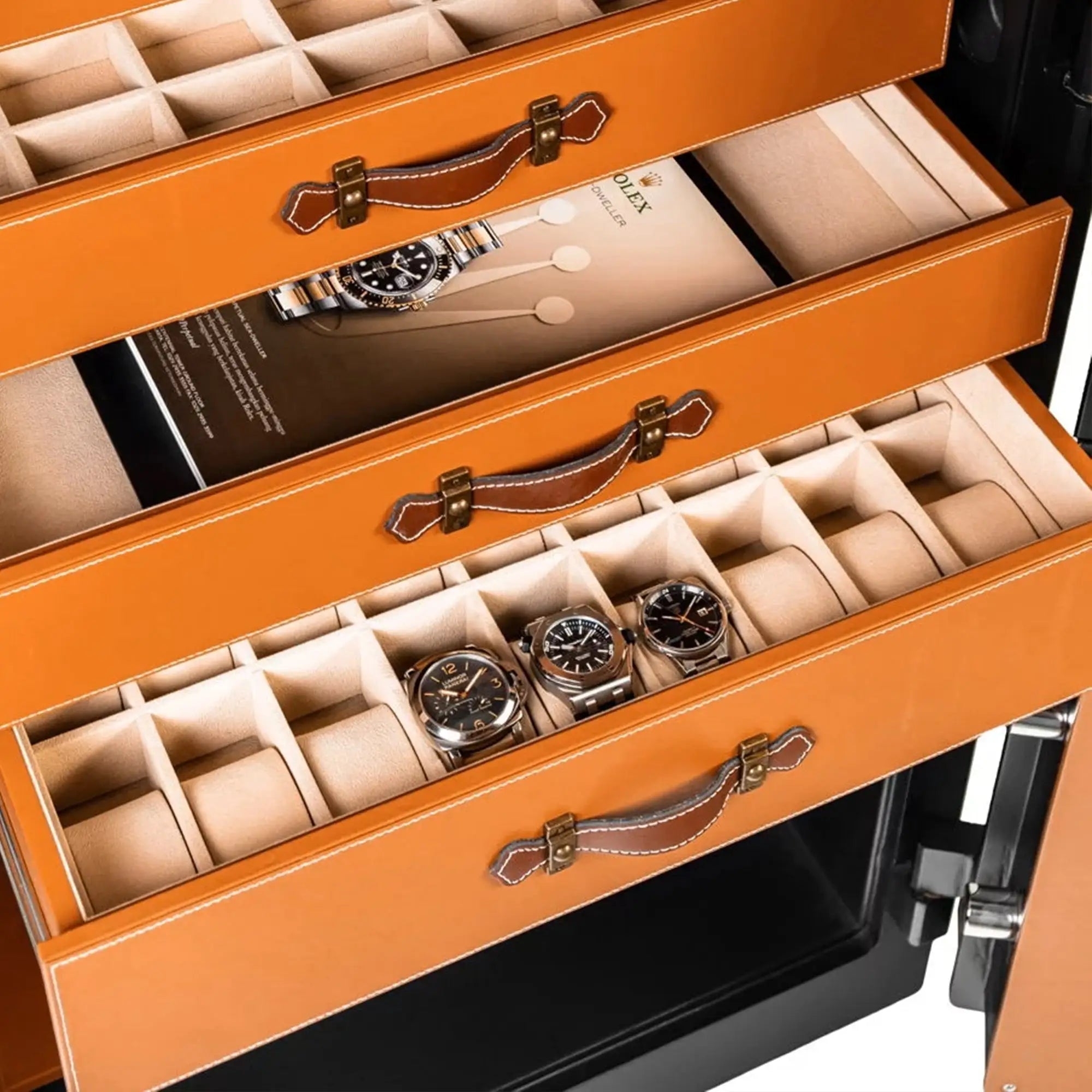 Bellagio™ – Coffre-fort avec Remontoirs pour 12 Montres - Enigwatch®