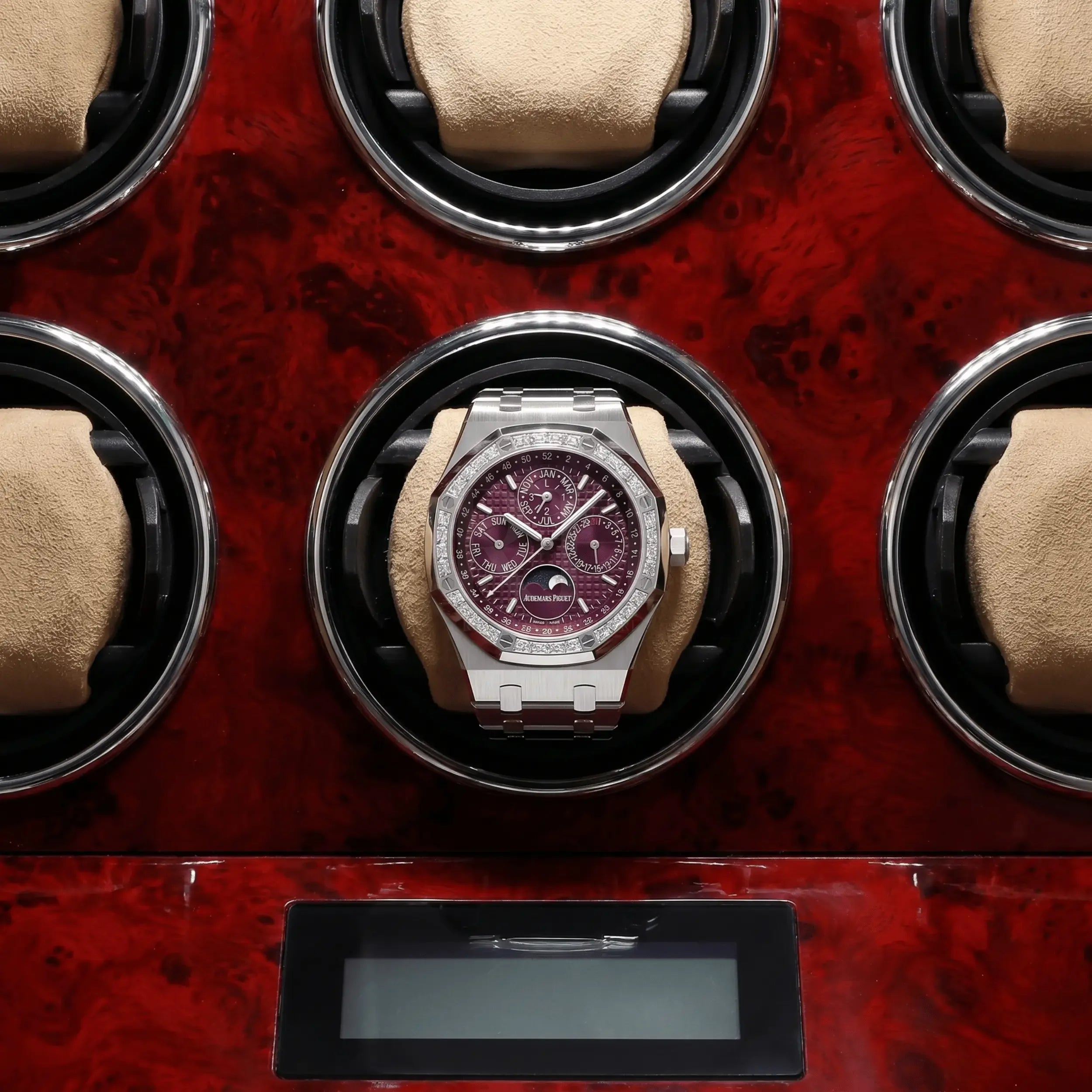 Bellagio Max™ – Coffre-fort avec Remontoirs pour 20 Montres - Rotation Horlogère