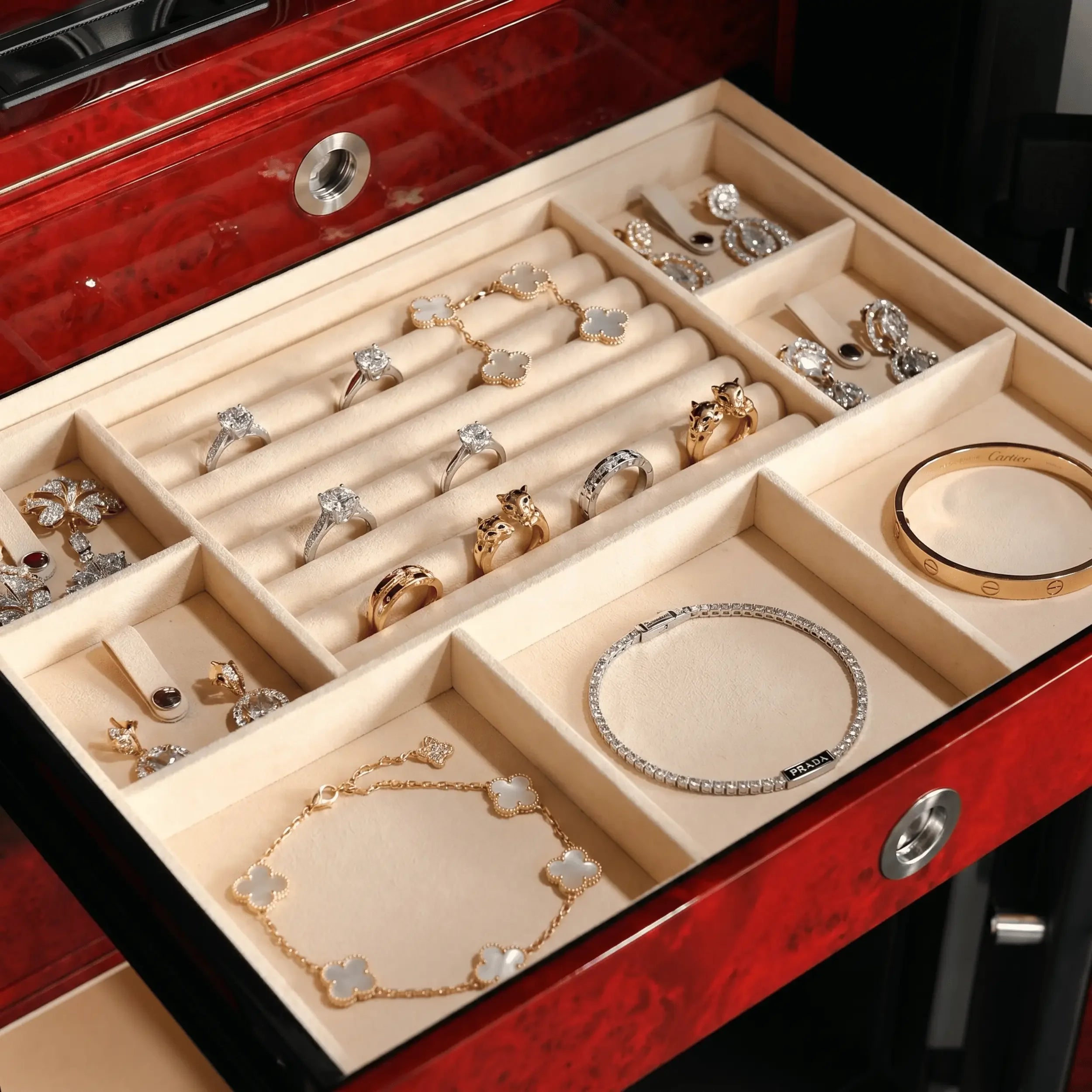 Bellagio Max™ – Coffre-fort avec Remontoirs pour 20 Montres - Rotation Horlogère
