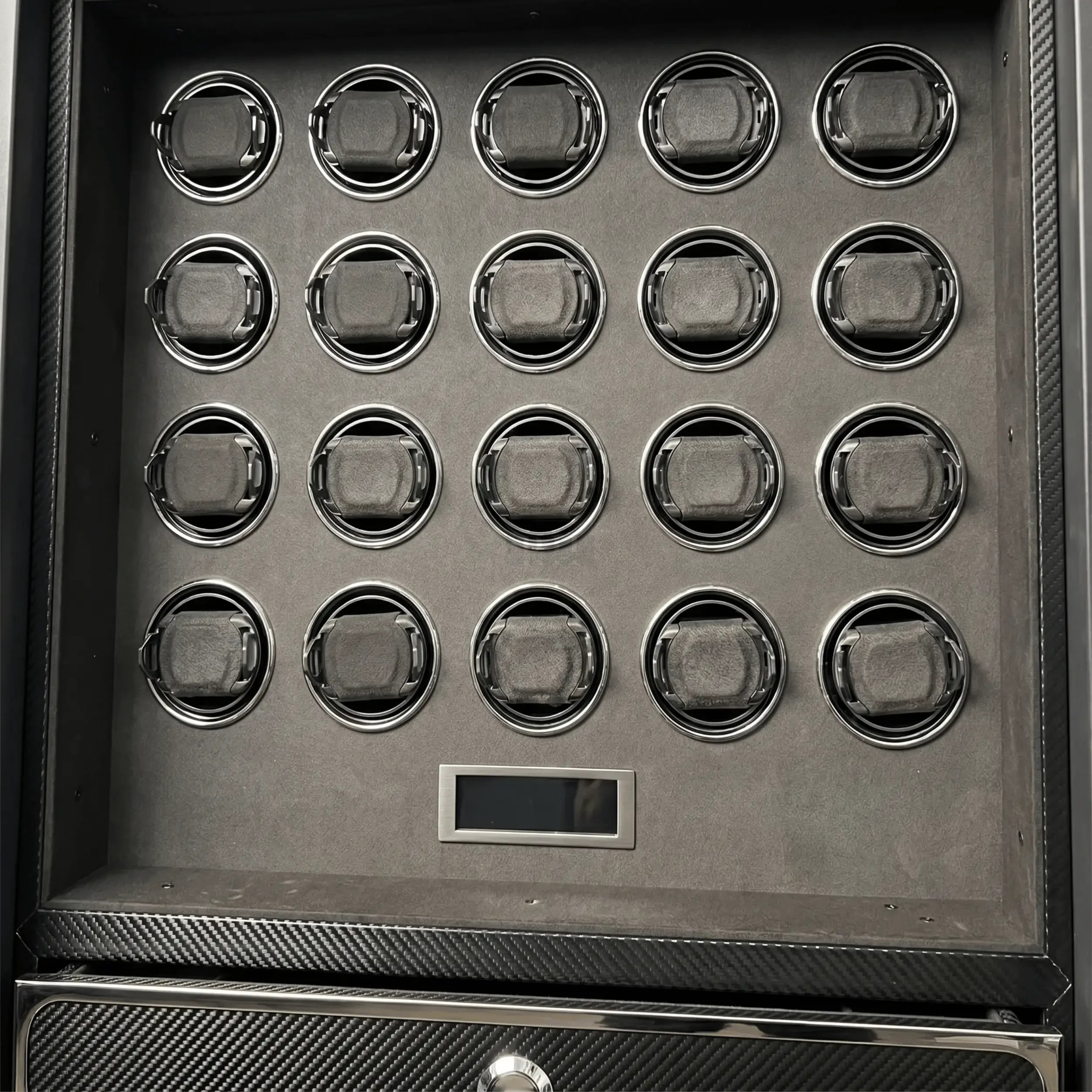 Bellagio Max™ – Coffre-fort avec Remontoirs pour 20 Montres - Rotation Horlogère