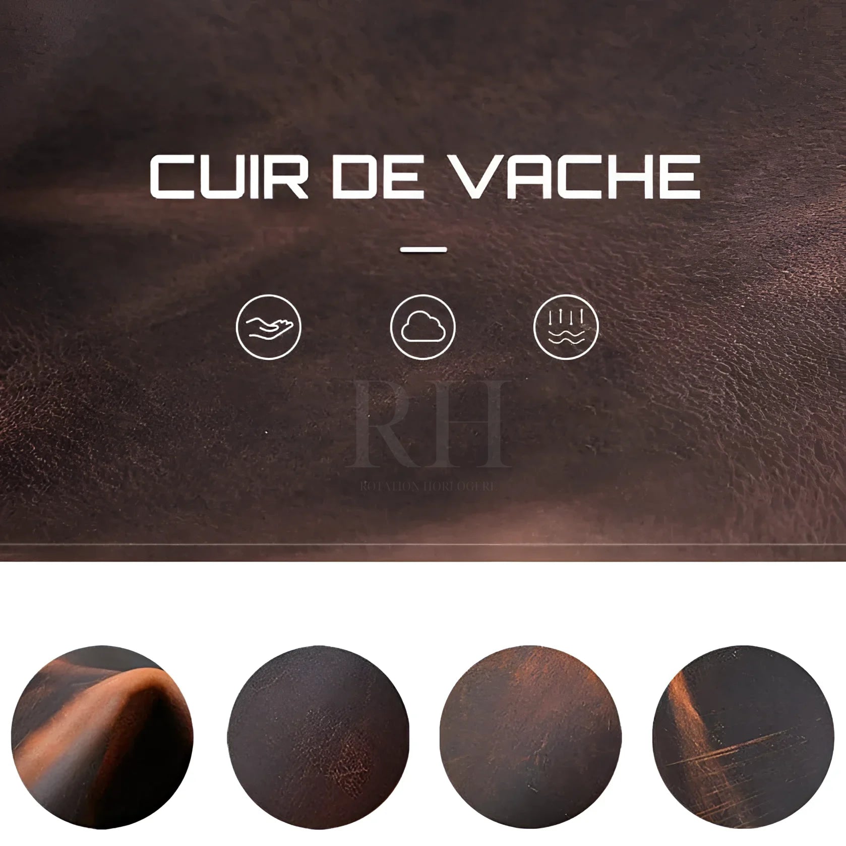 Boite à Montre - étui Classique Uno - Rotation Horlogère