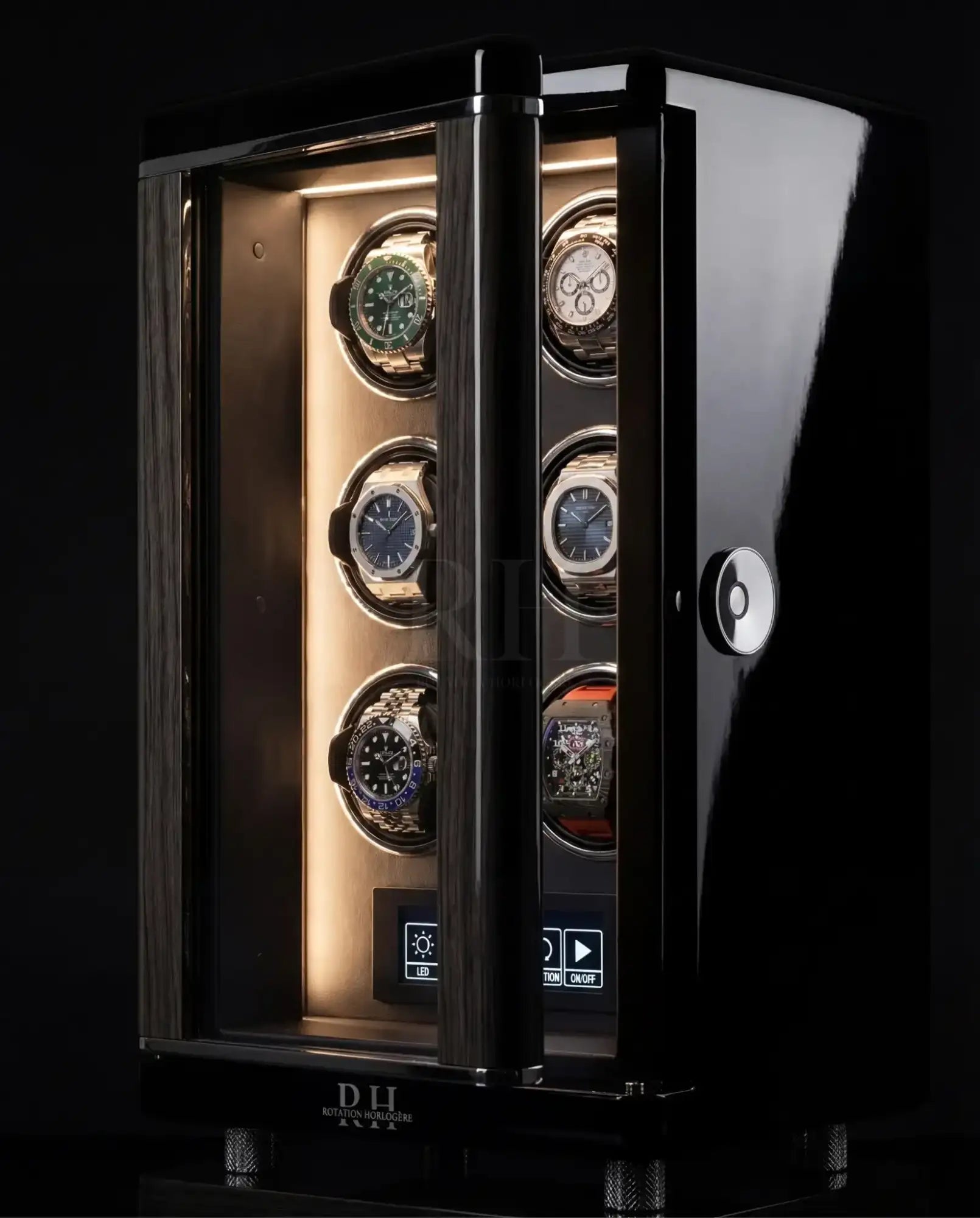 Diplomate – Armoire à Remontoir 24 Montres Automatique - Rotation Horlogère