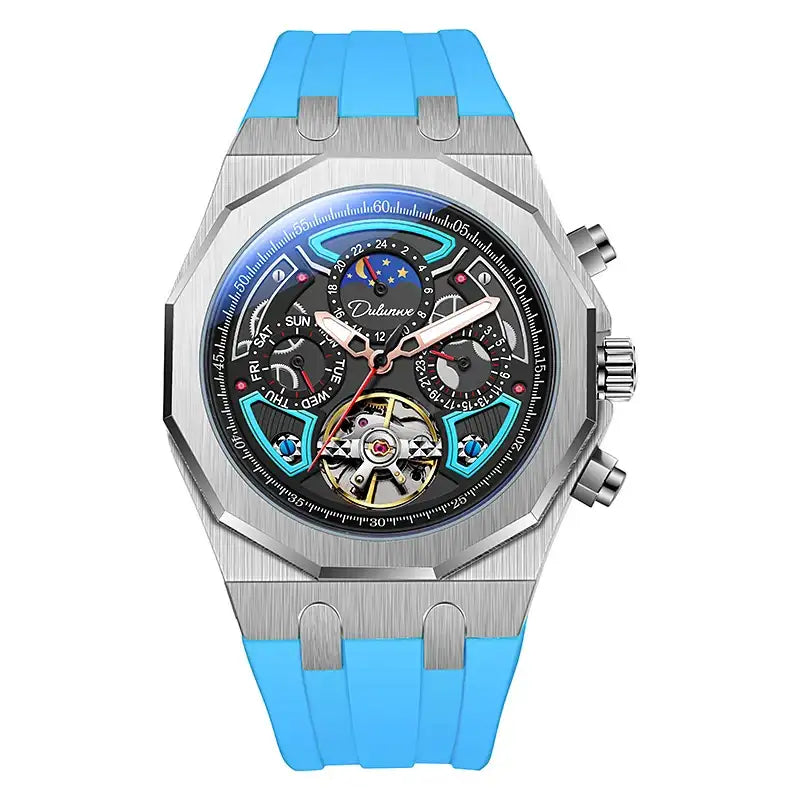 Chronos Nox - Montre Automatique Multifonction Bracelet