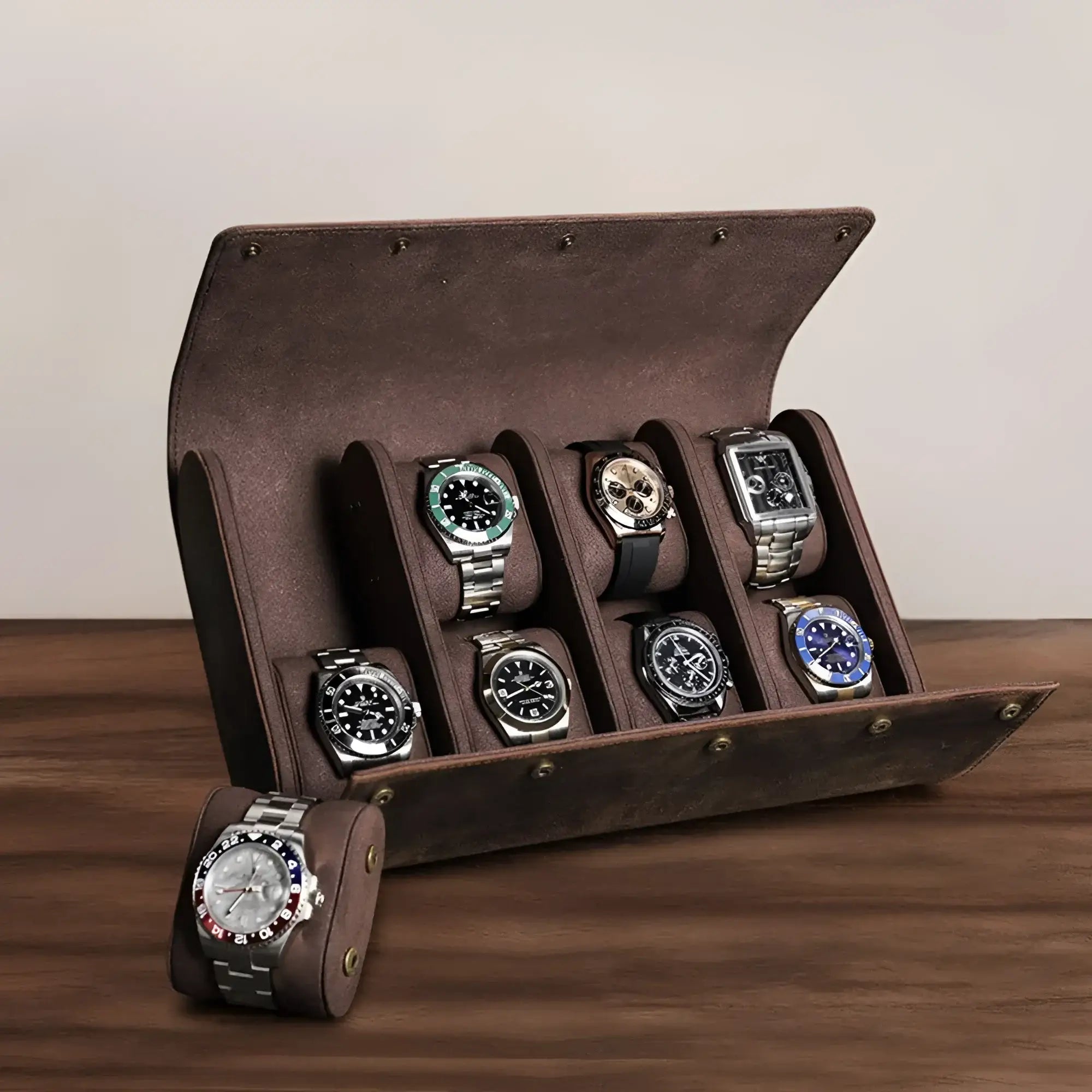 Étui Montre - Vintage Grand Format - Rotation Horlogère