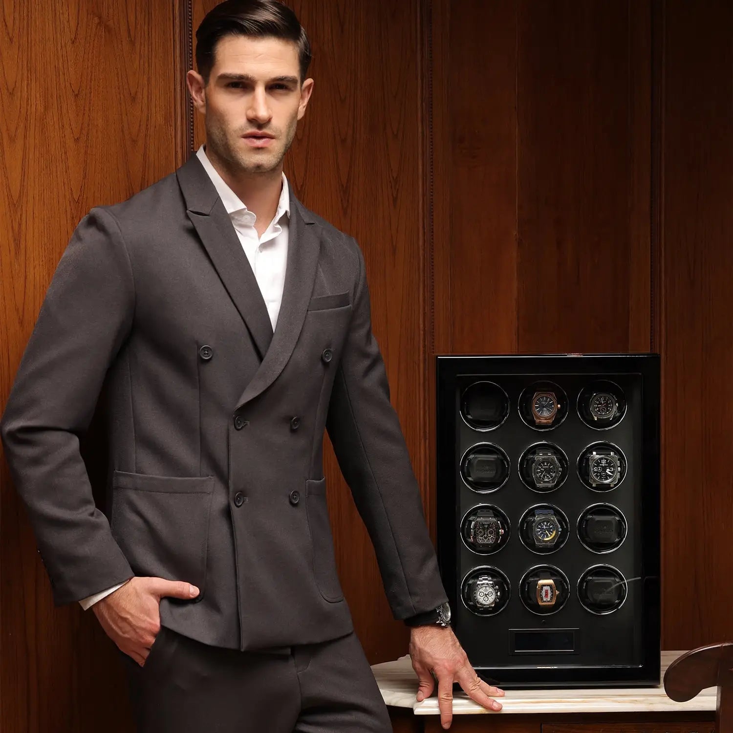 Héritage - Remontoir Haut de Gamme pour Montres Automatiques - Rotation Horlogère