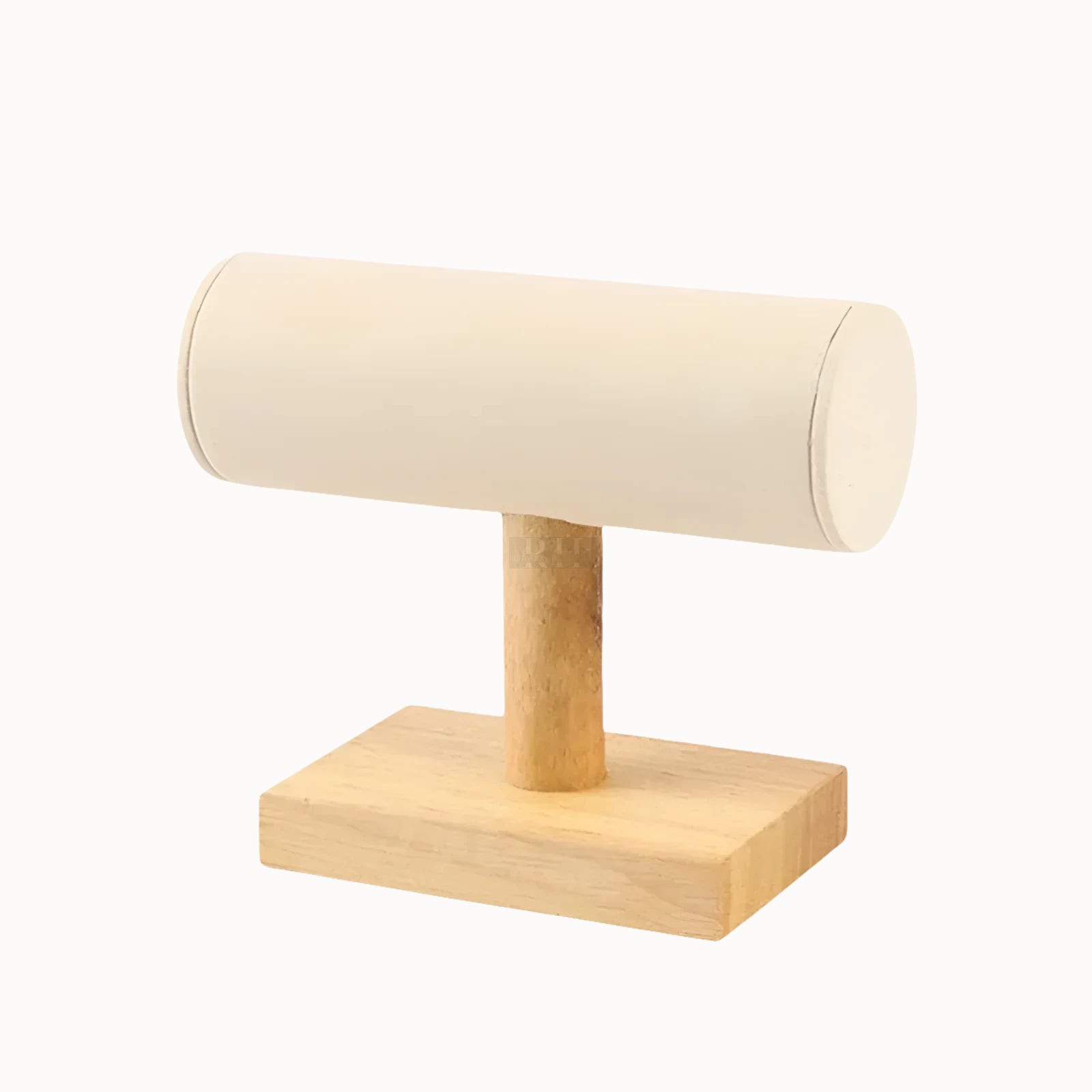 Porte Montre en Bambou Elegant Crème - Petit Modèle - Rotation Horlogère