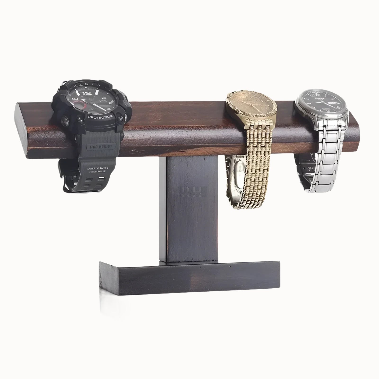 Porte Montre en Noyer - Grand Modèle - Rotation Horlogère