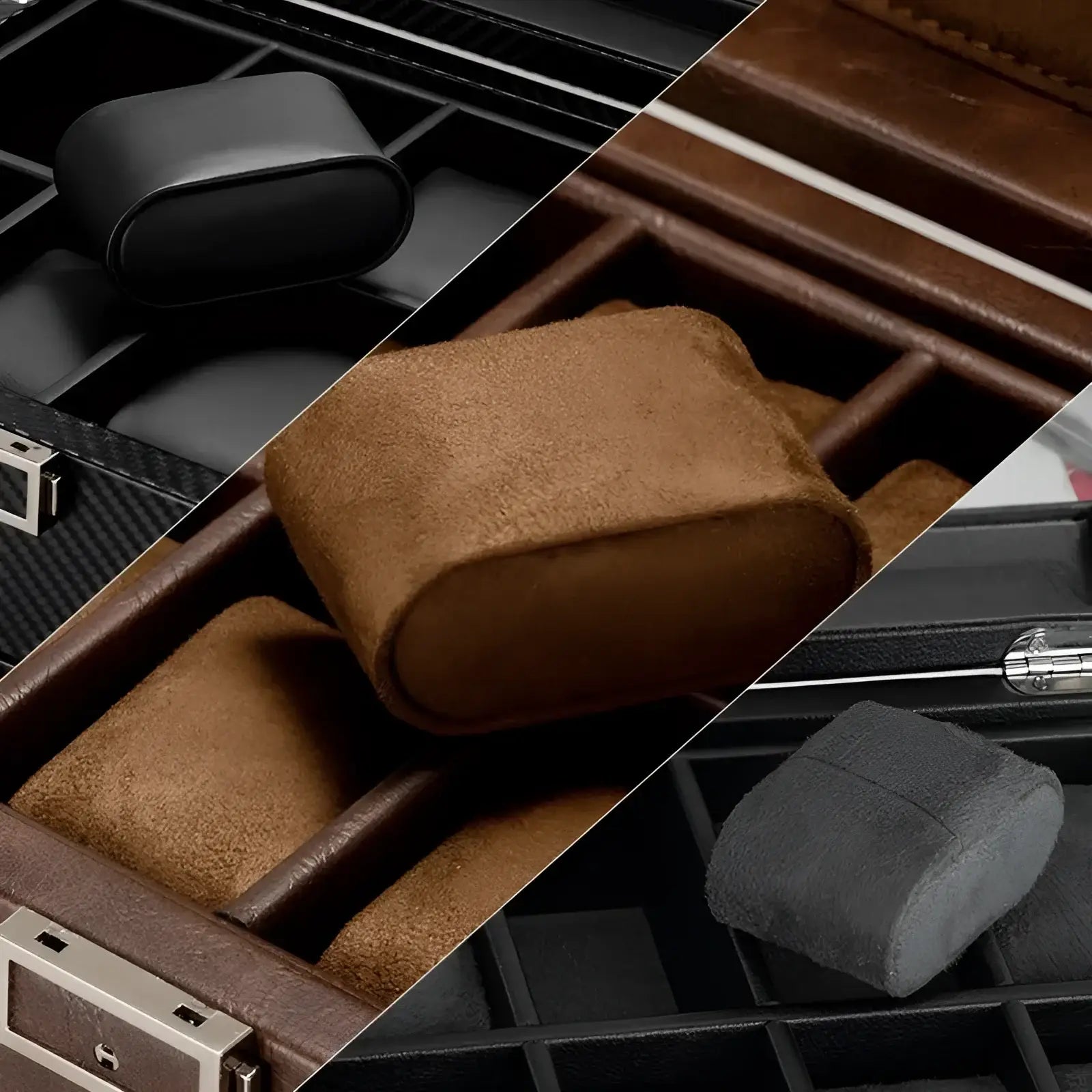 Remontoir Automatique - Orion Duo Cognac - Rotation Horlogère