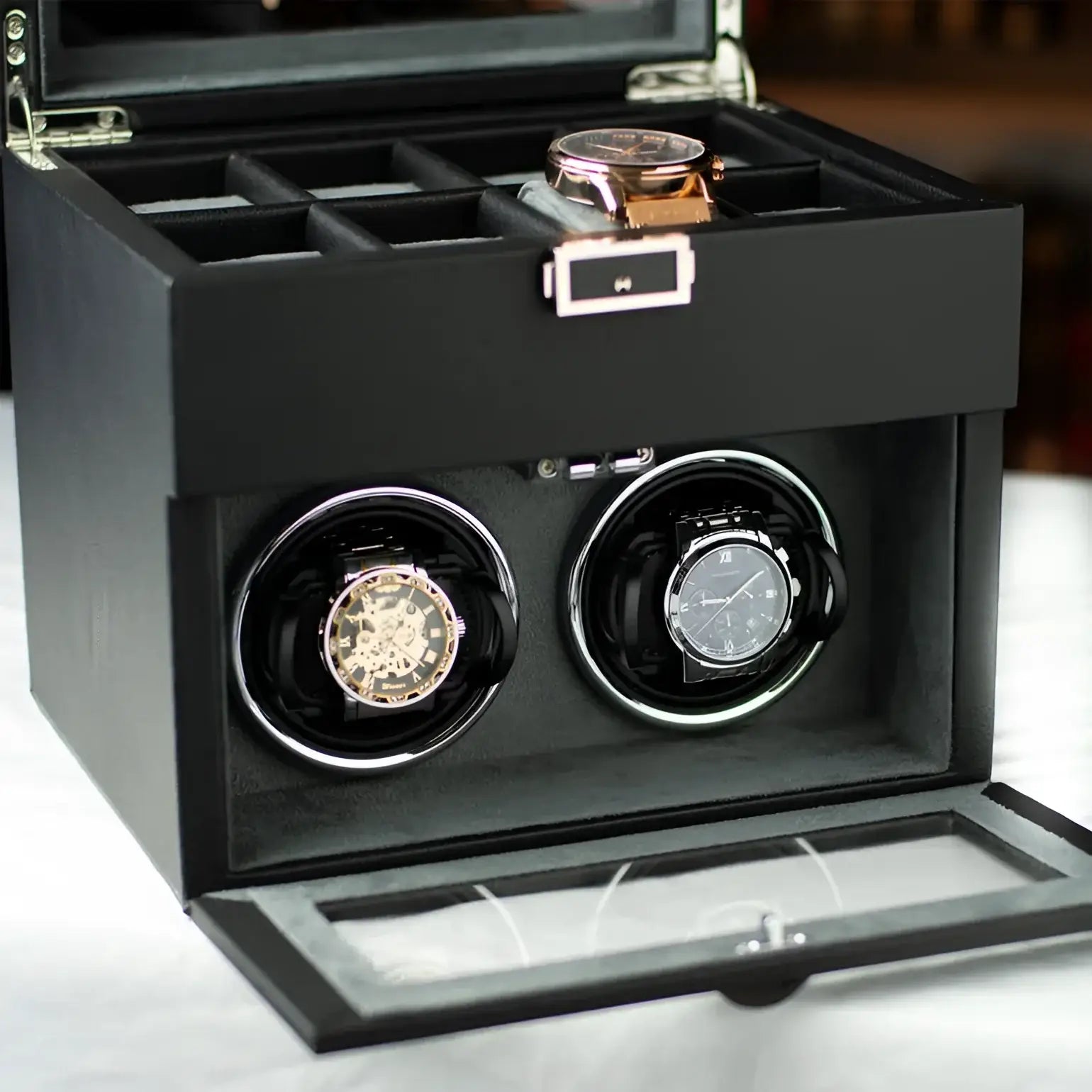 Remontoir Automatique - Orion Duo Noir - Rotation Horlogère