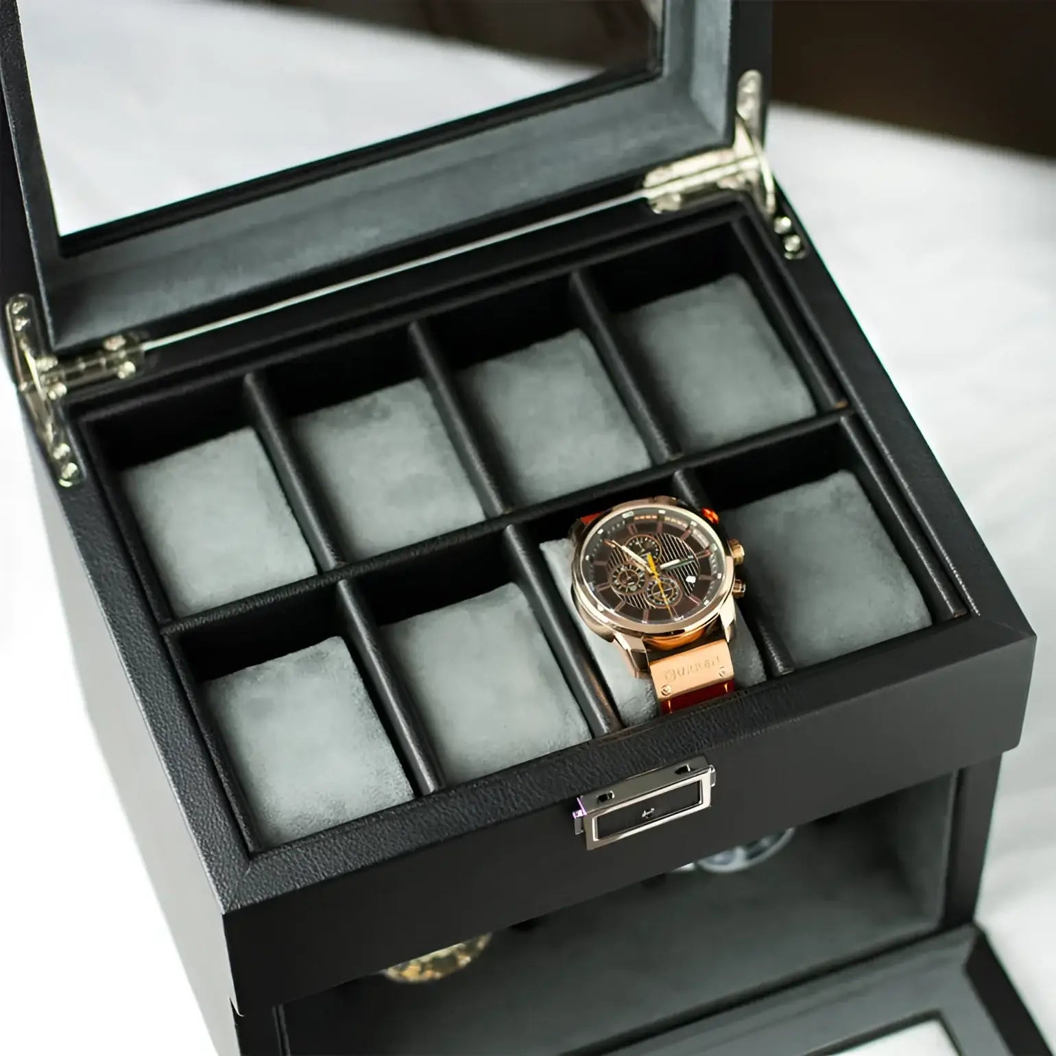 Remontoir Automatique - Orion Duo Noir - Rotation Horlogère