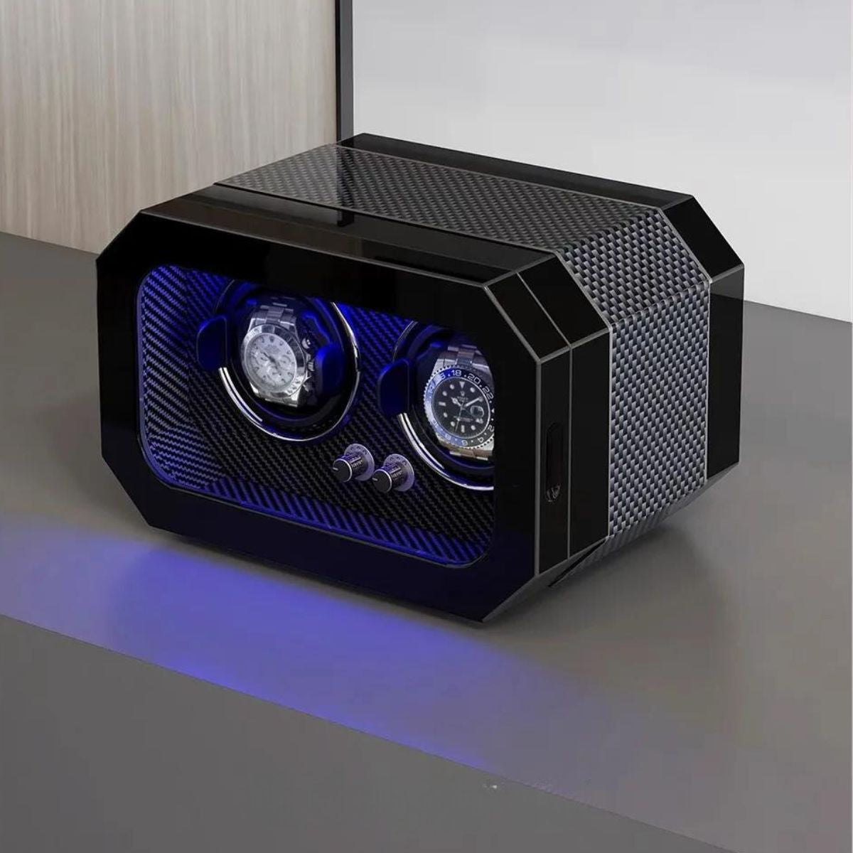 Remontoir Montre 2 Slots- Quantum Carbone - Rotation Horlogère