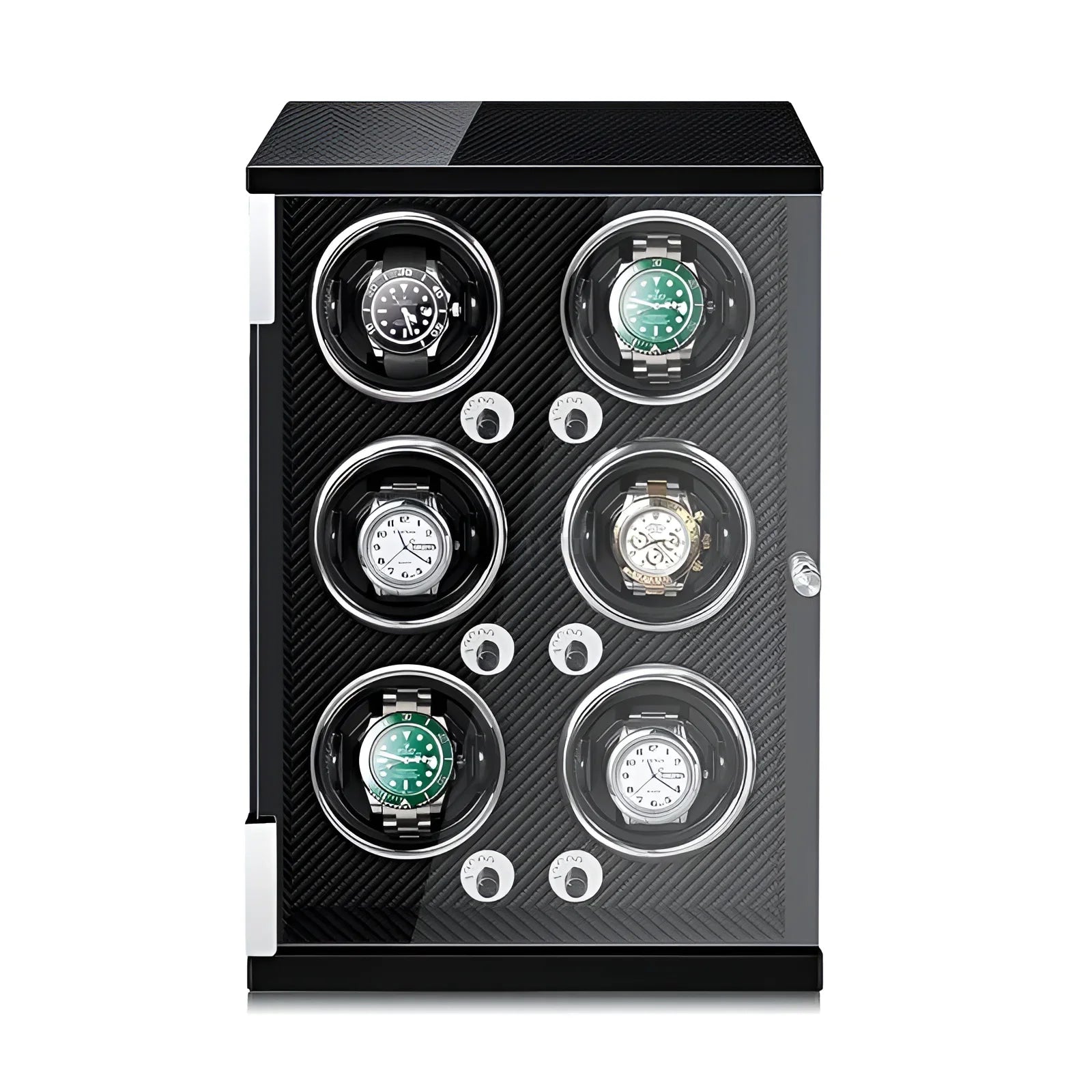 Remontoir Montre 6 Slots - Quantum Ultimate Carbone - Rotation Horlogère