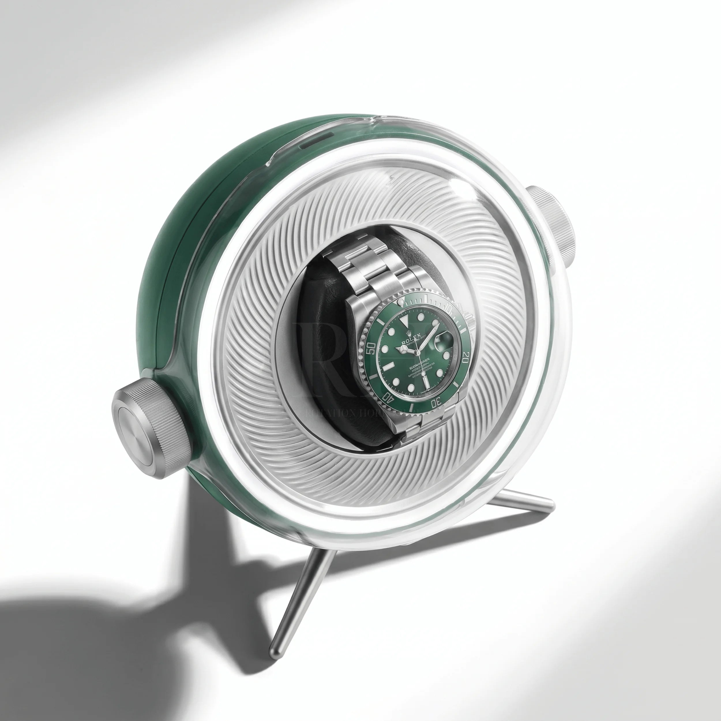 Remontoir Sphère Cosmos Solo - écrin Rotatif Design - Rotation Horlogère