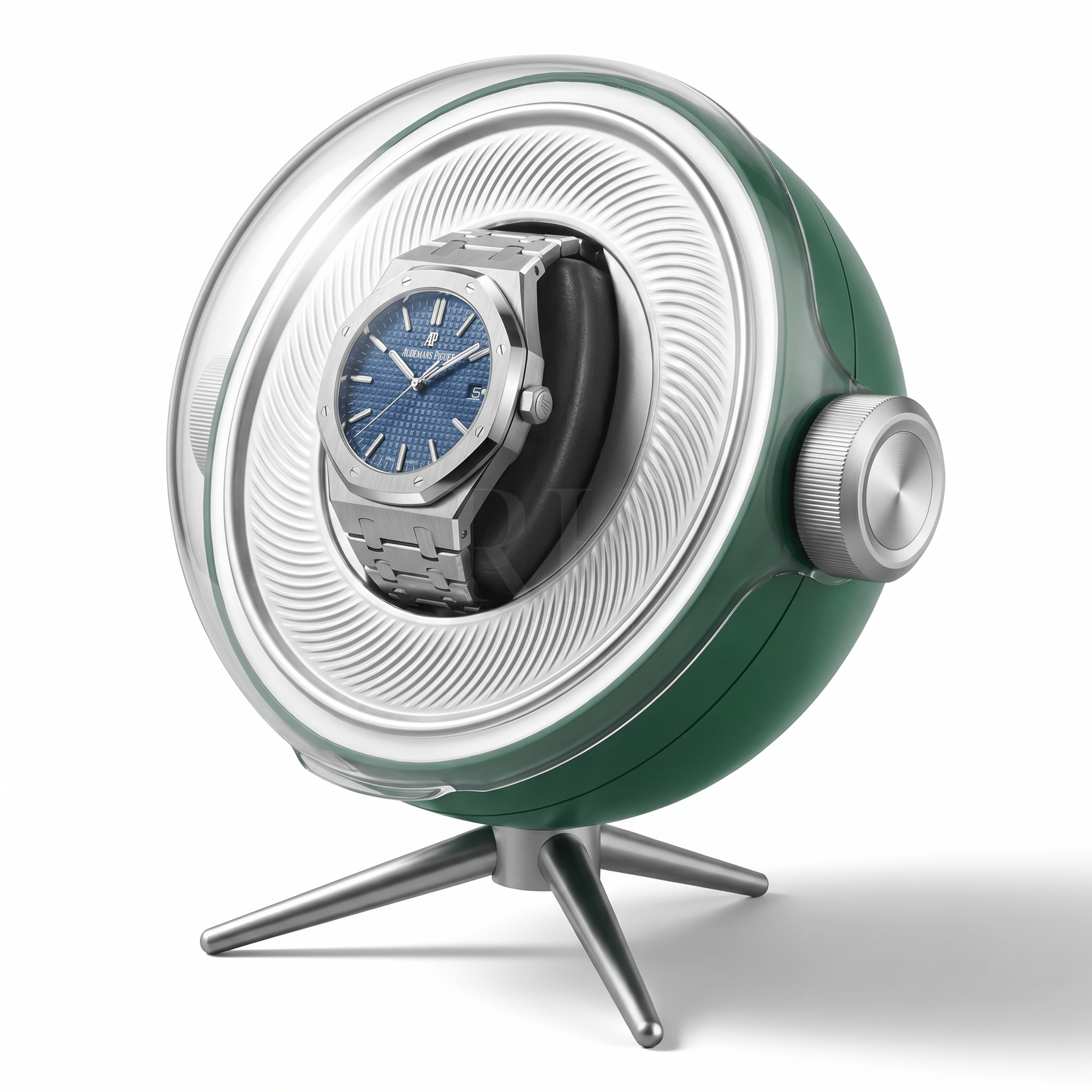 Remontoir Sphère Cosmos Solo - écrin Rotatif Design - Rotation Horlogère