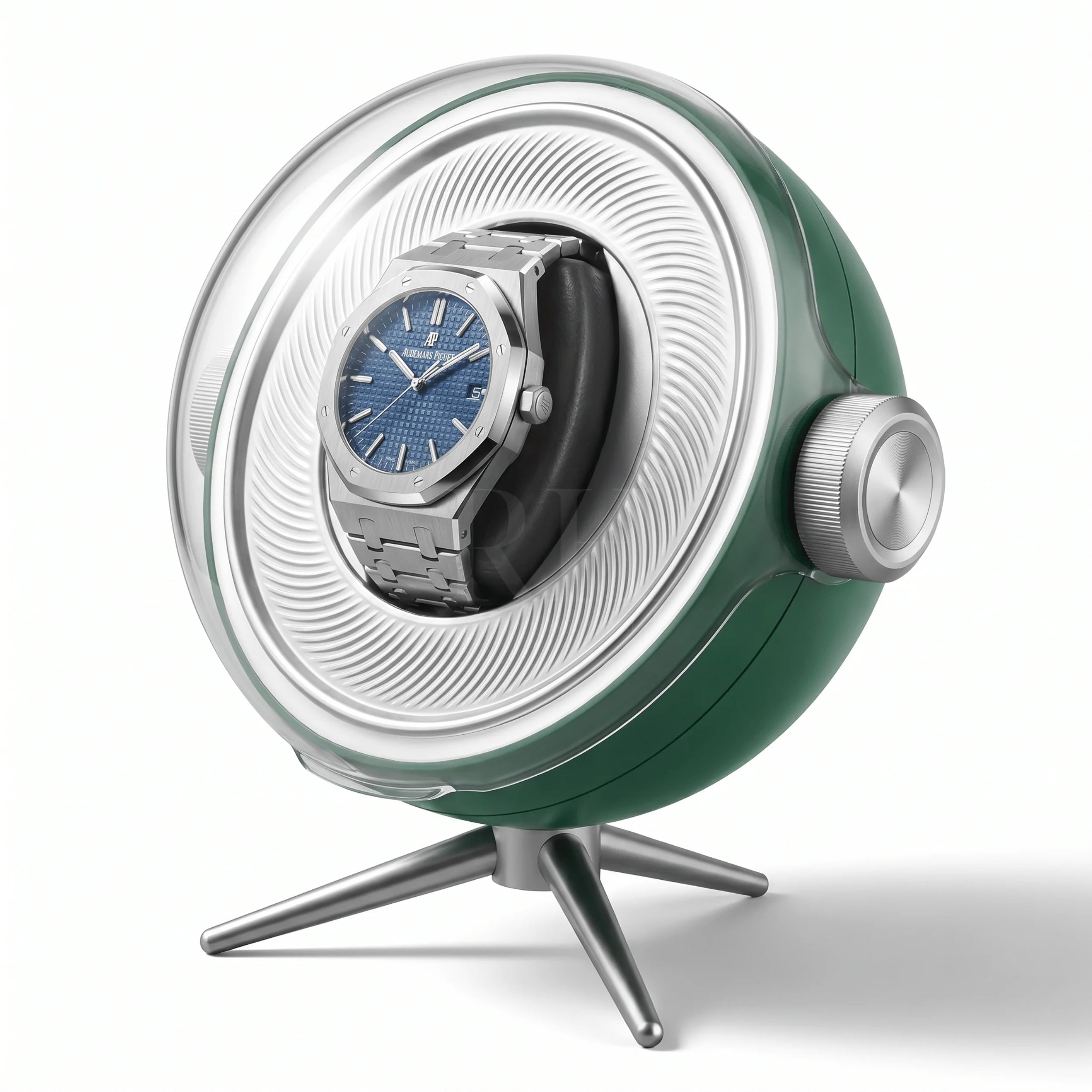 Remontoir Sphère Cosmos Solo - écrin Rotatif Design - Rotation Horlogère